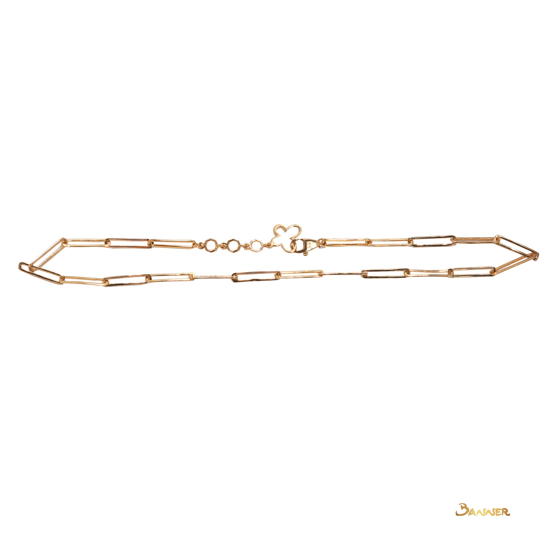 18k Yellow Gold Penthouse Footchain