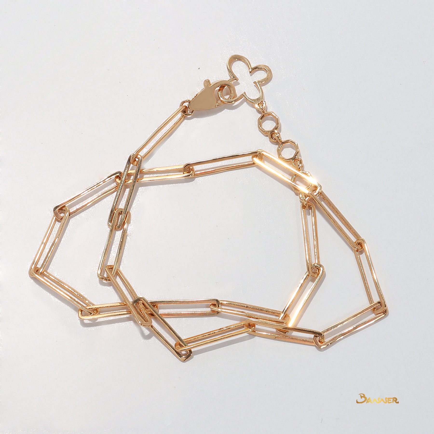18k Yellow Gold Penthouse Footchain