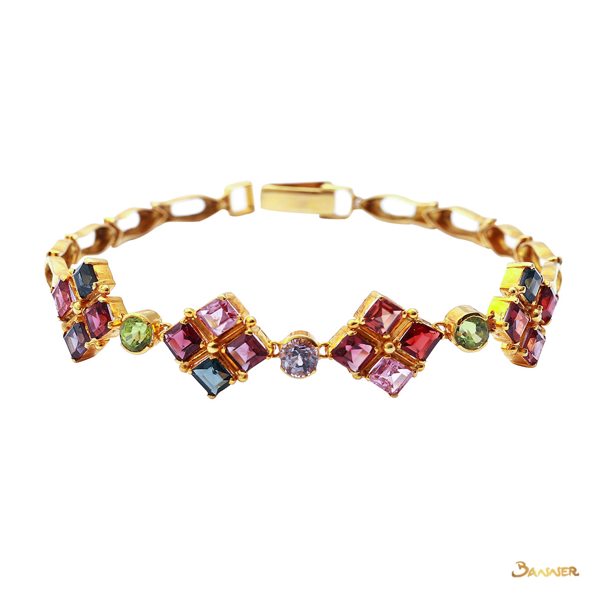 Multi-colored Spinel Bracelet