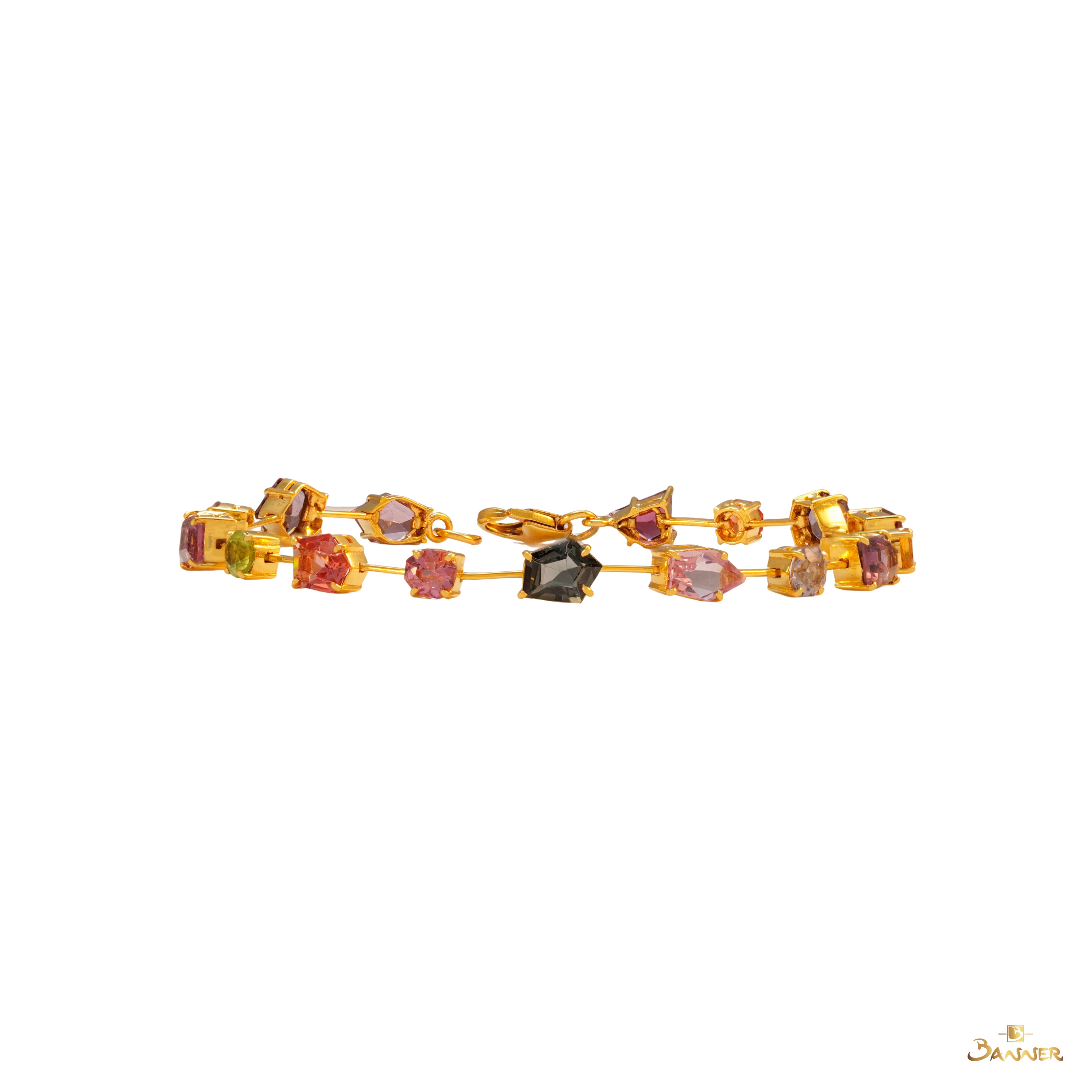 Multi-Colored Spinel Bracelet