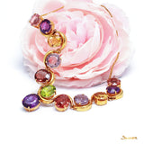 Multi-Colored Spinel Yae-Hlaing-Necklace