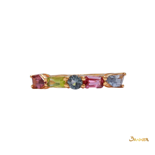 Multi-color Spinel Ring