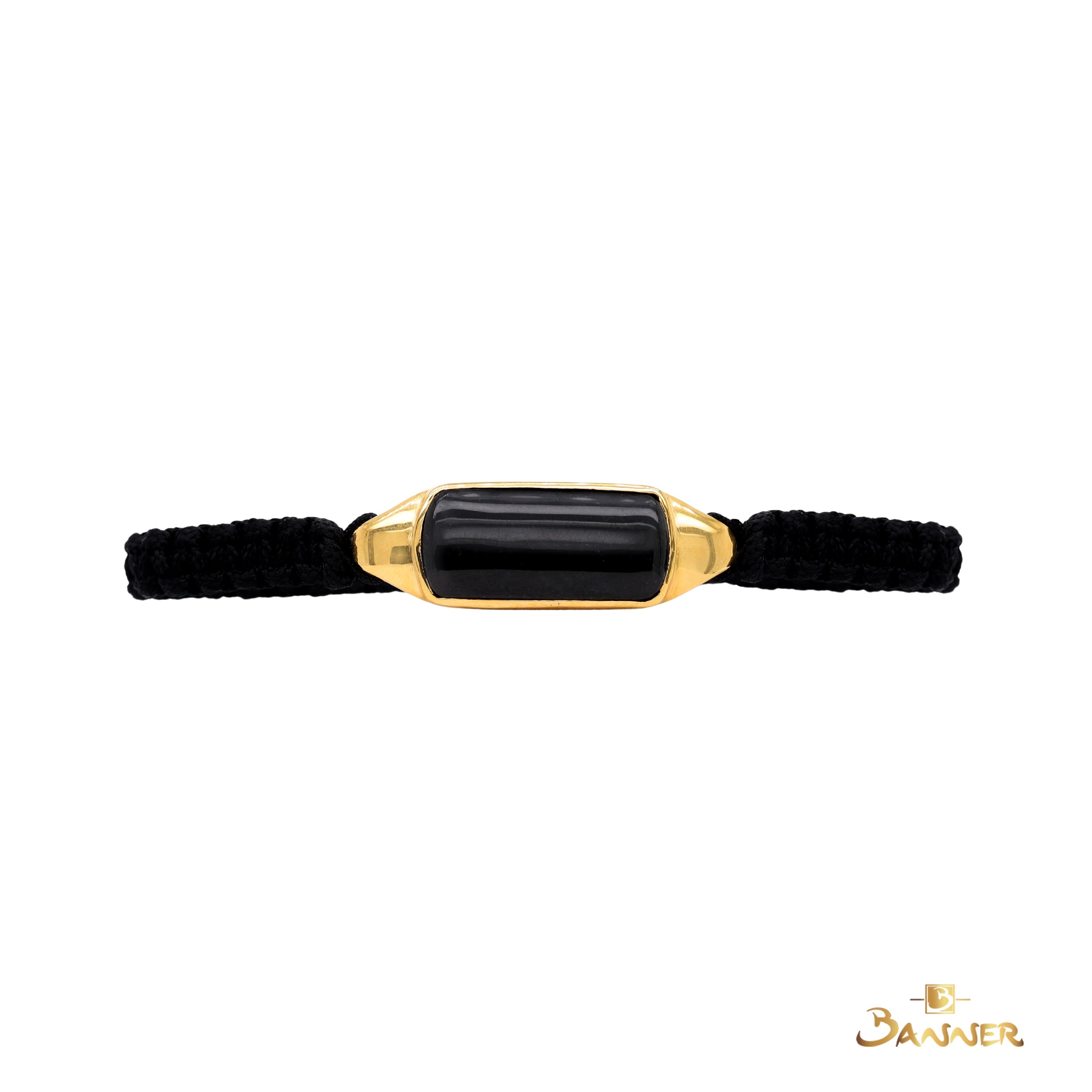Black Jade Rectangle Bracelet