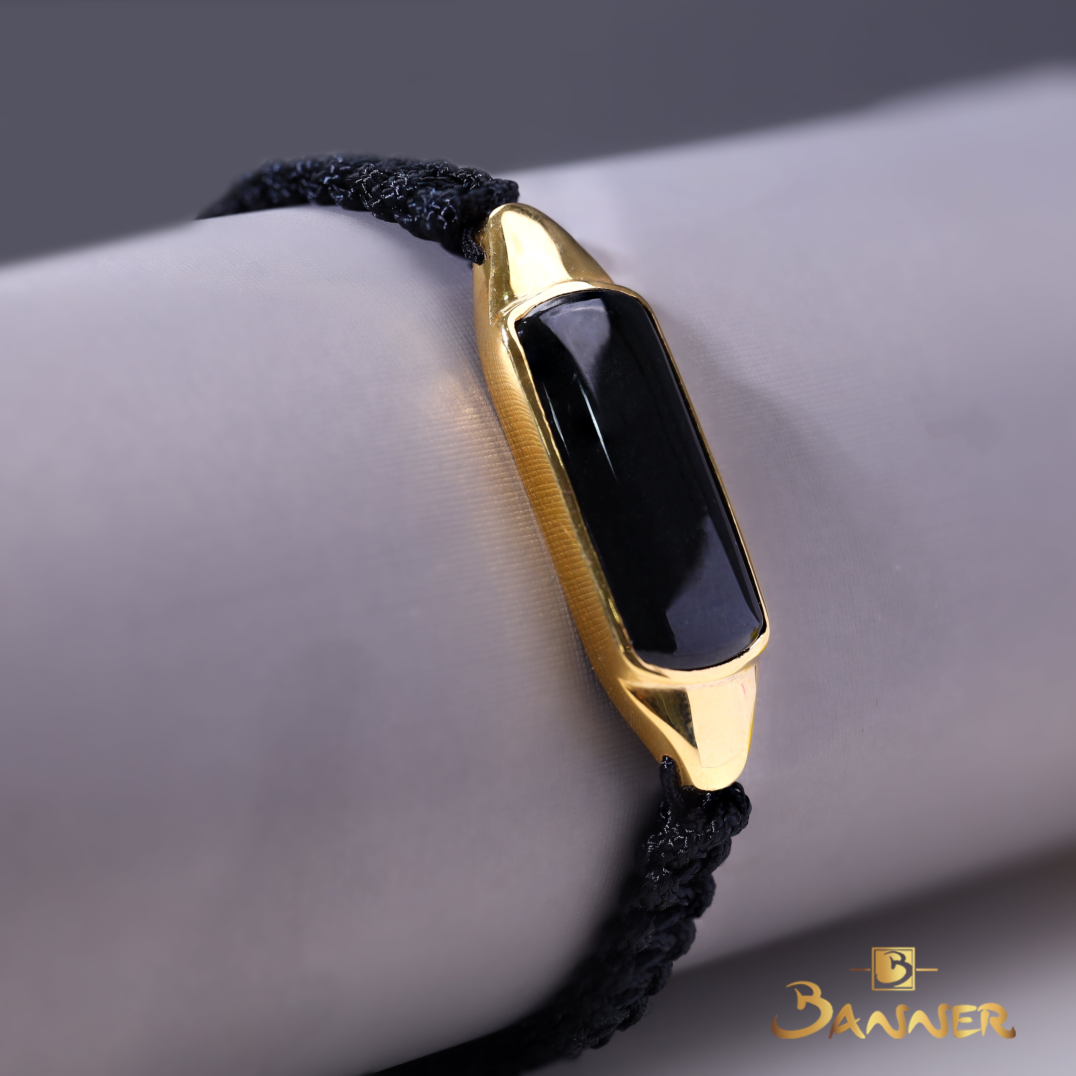 Black Jade Rectangle Bracelet
