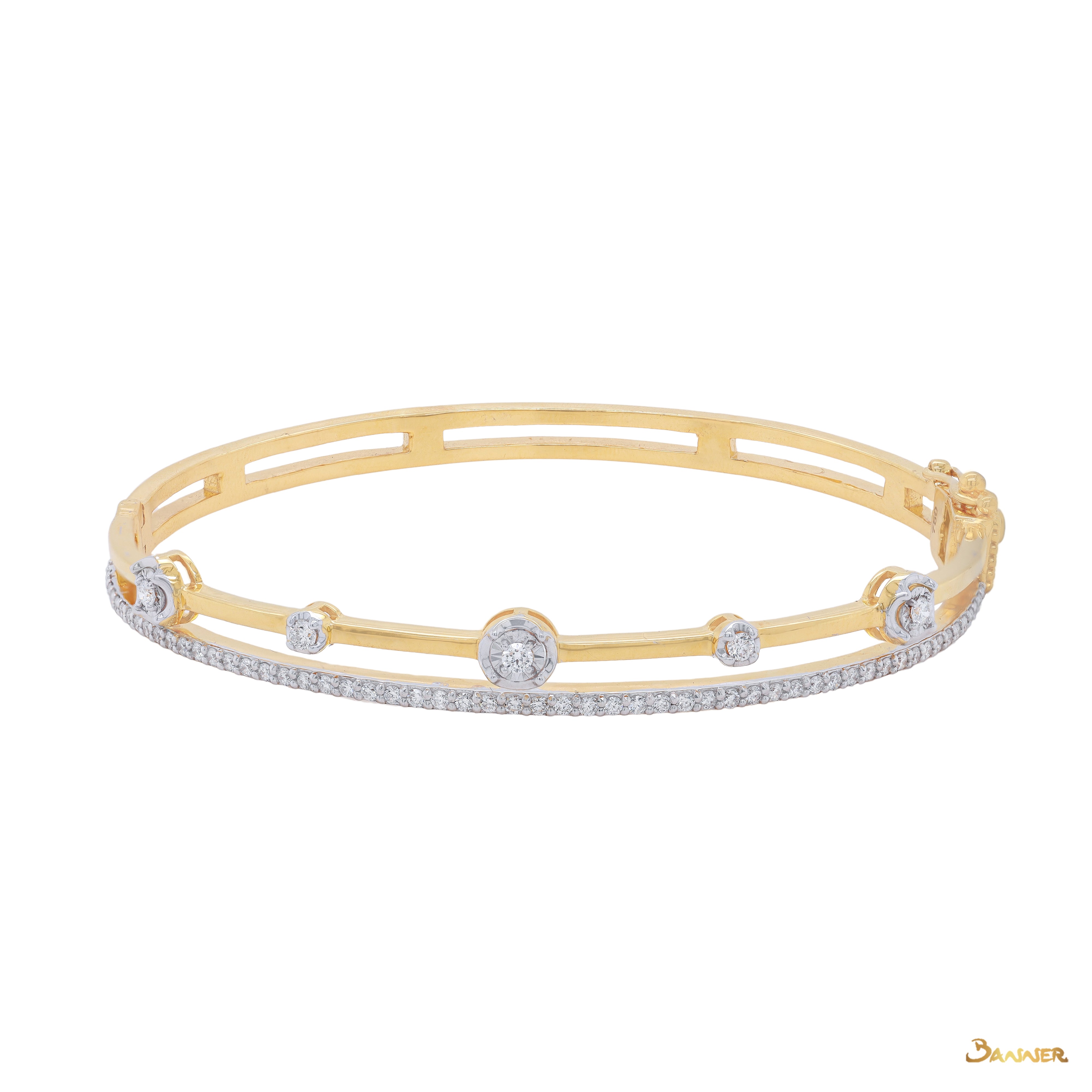 Diamond Station Bangle