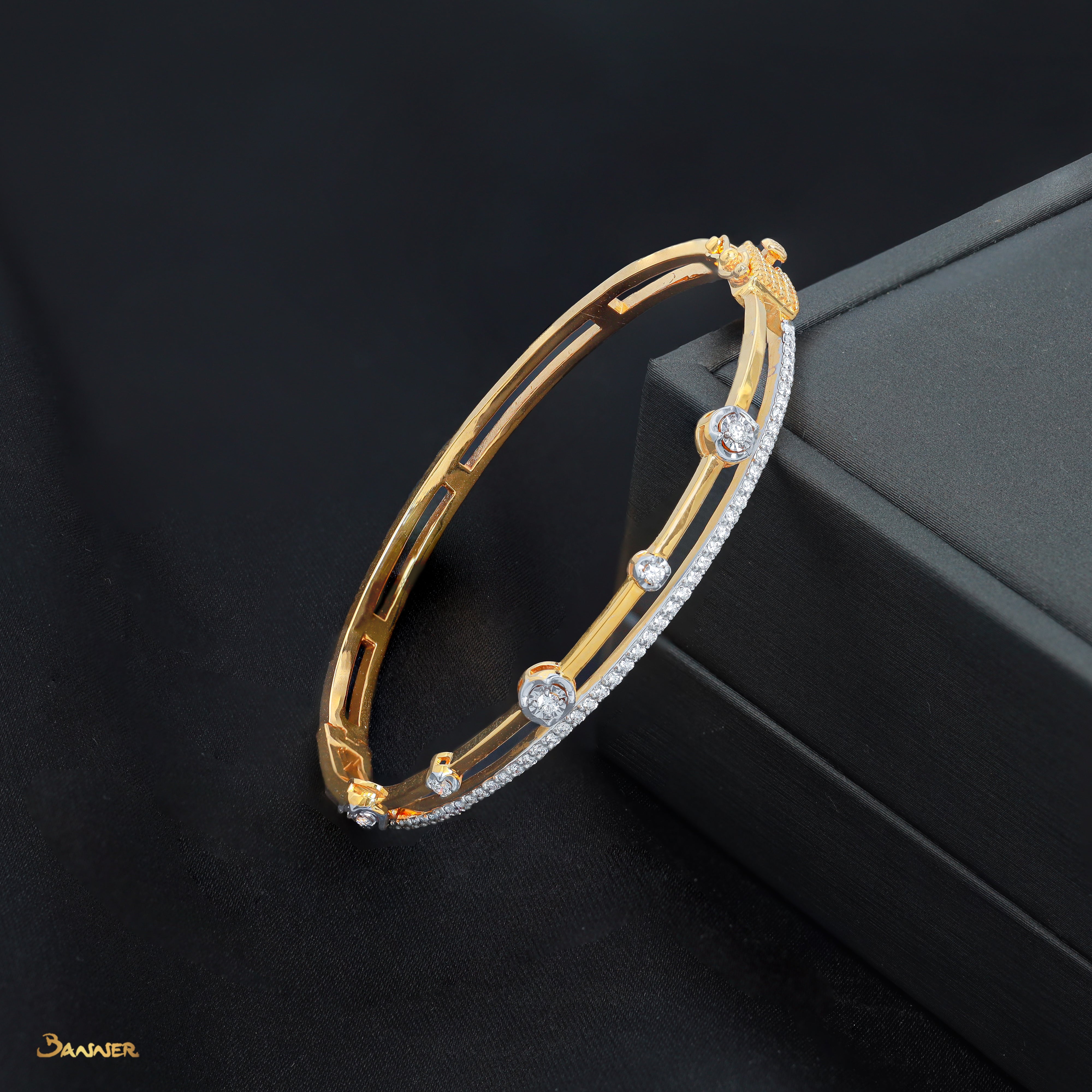 Diamond Station Bangle