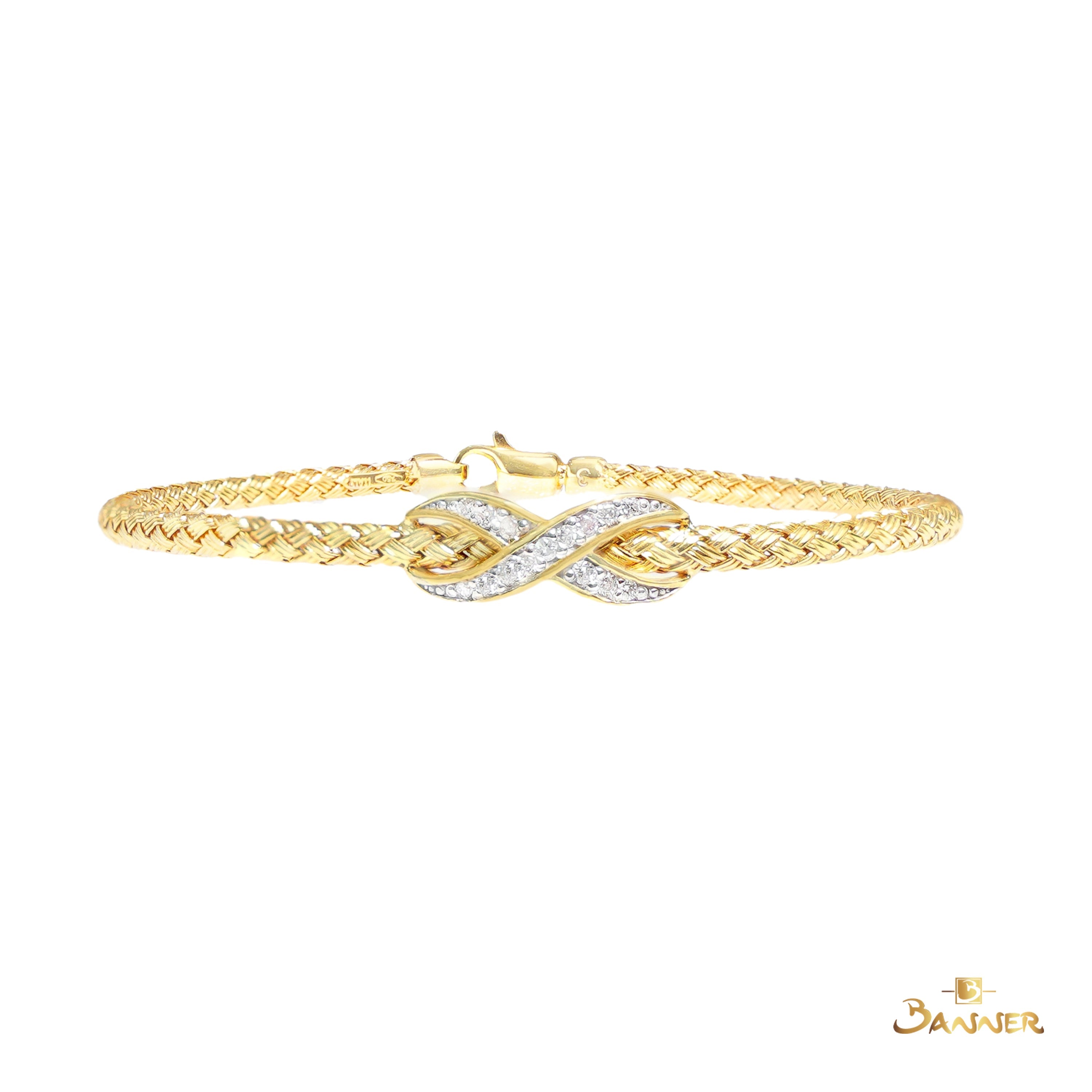 Diamond Infinity Bracelet (B)