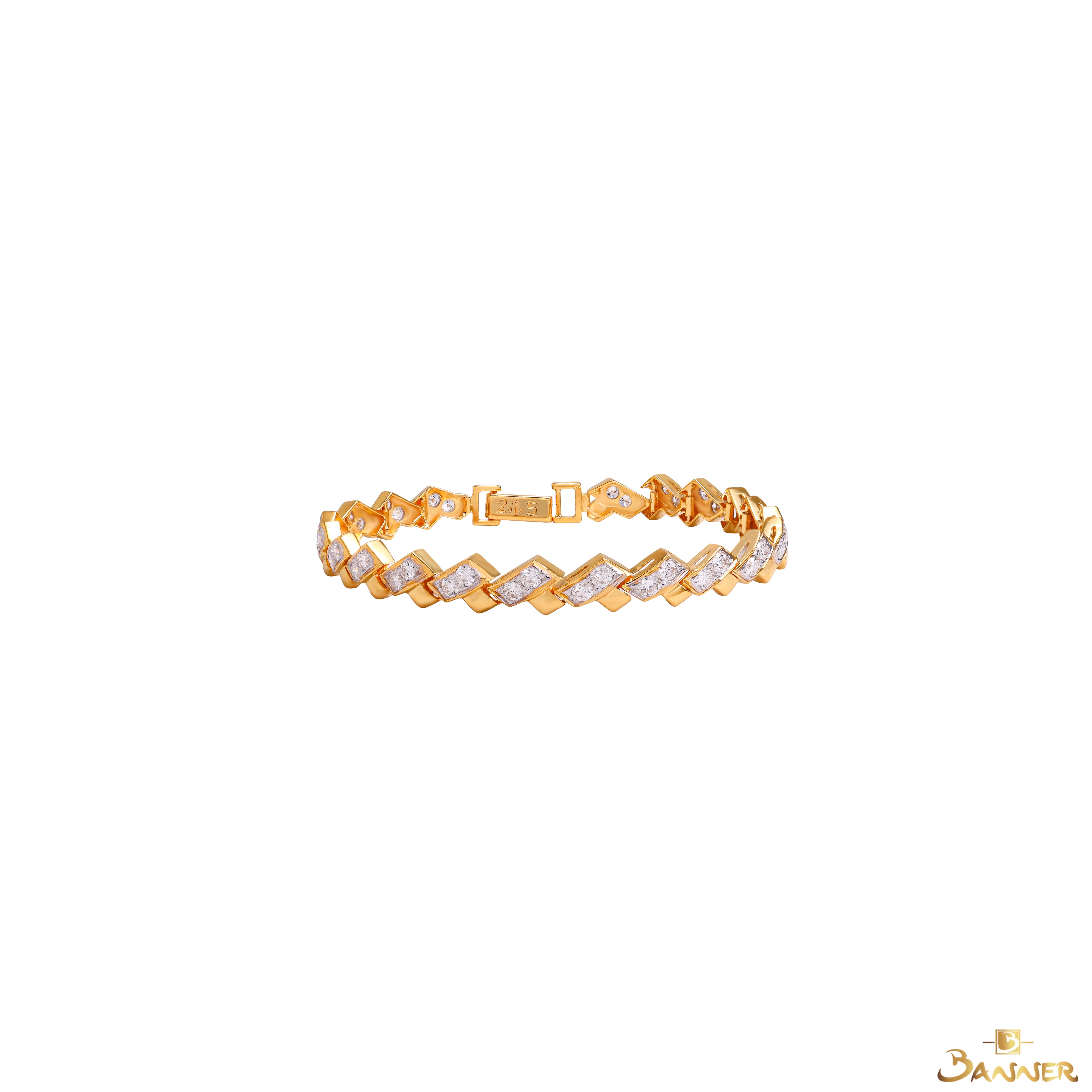 Diamond Link Bracelet