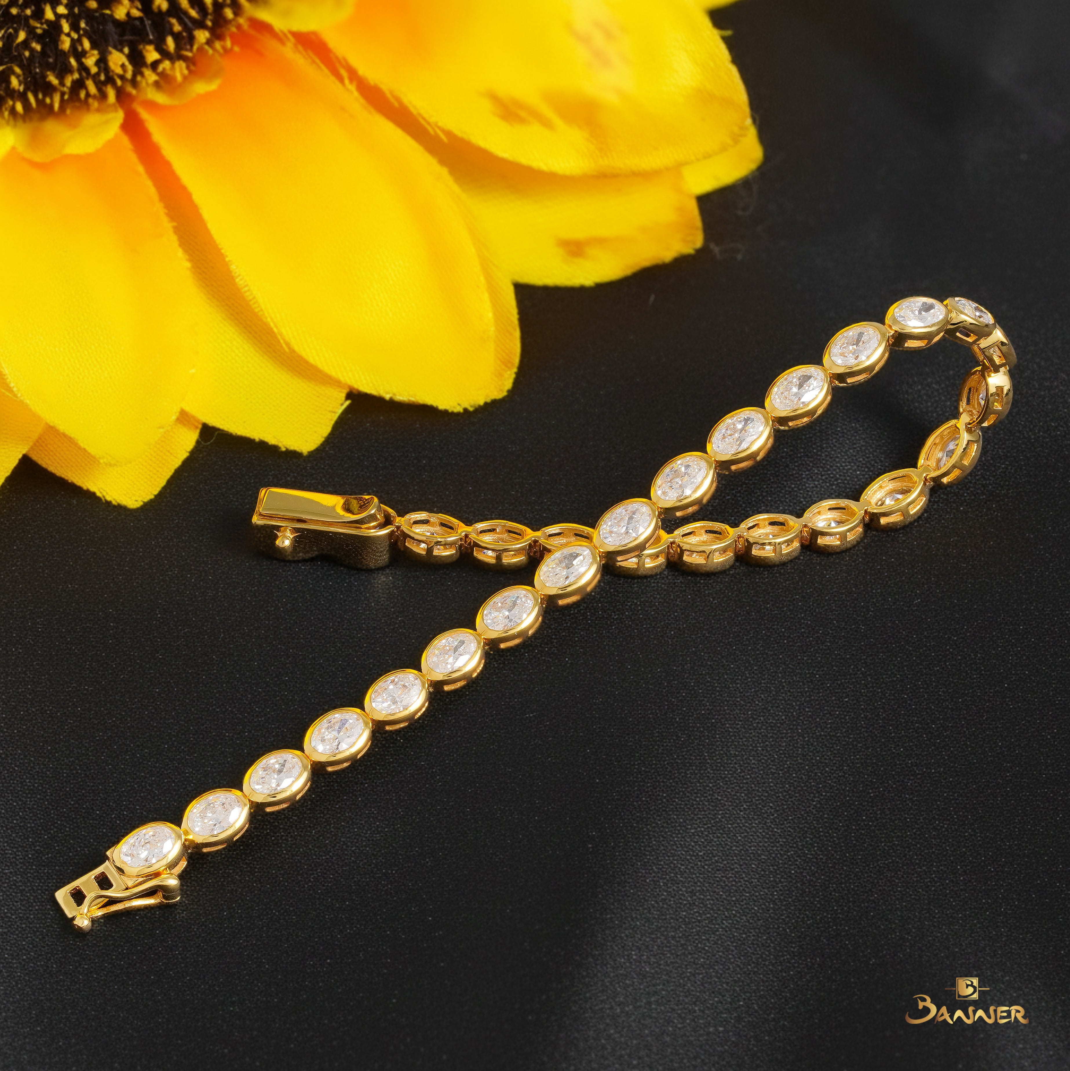 Oval Diamond Bracelet