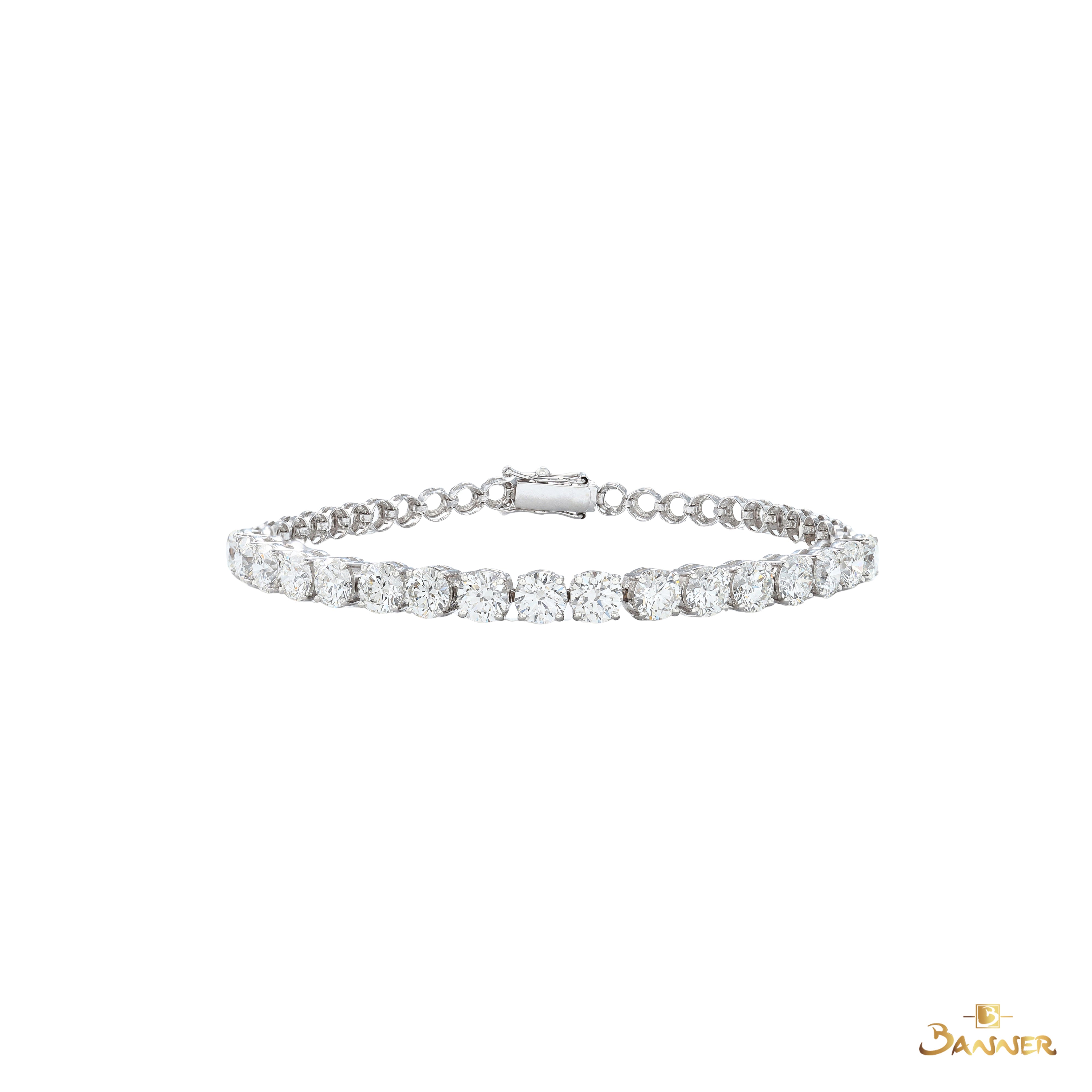 Diamond Tennis Adjustable Bracelet