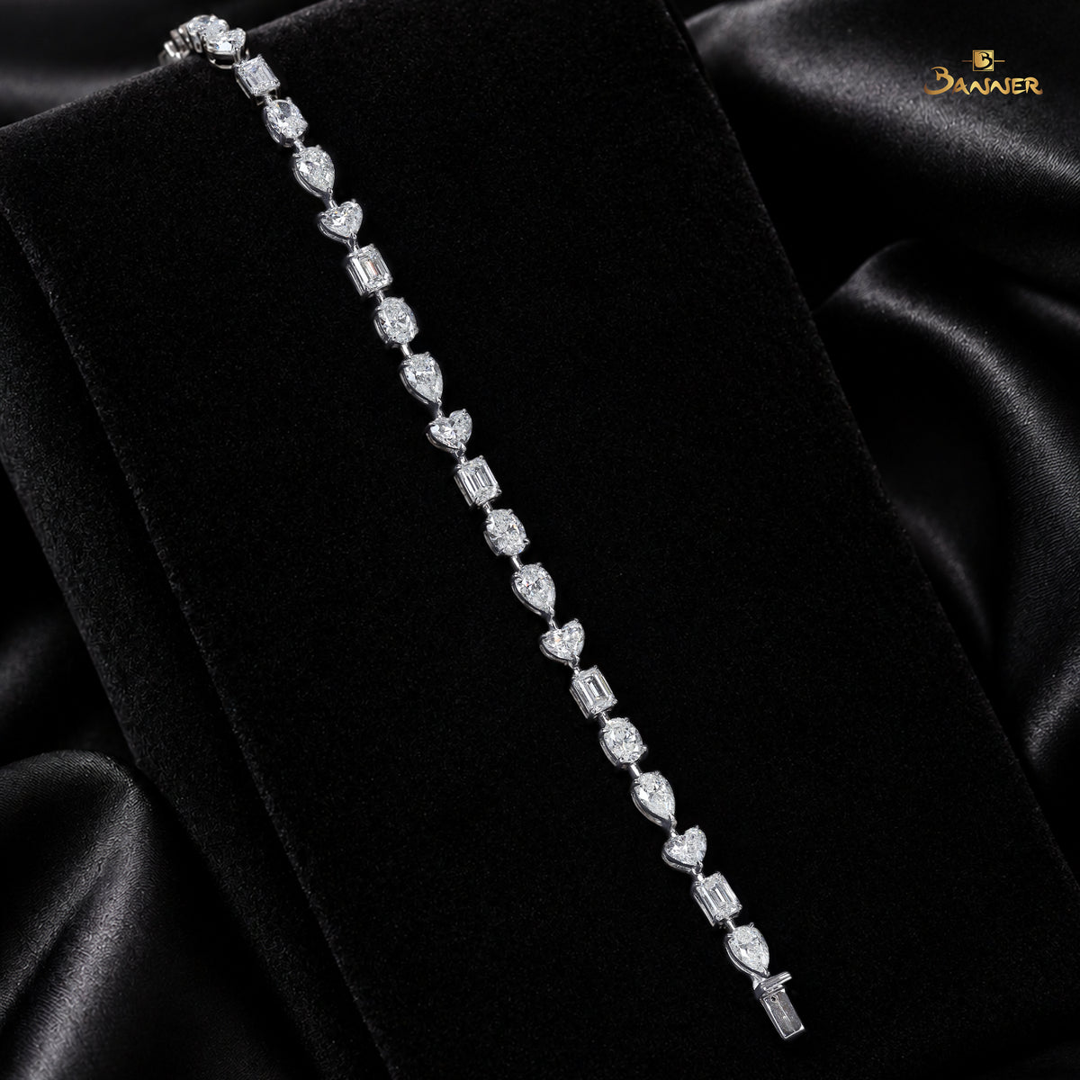 GIA Diamond Multi Shape Bracelet
