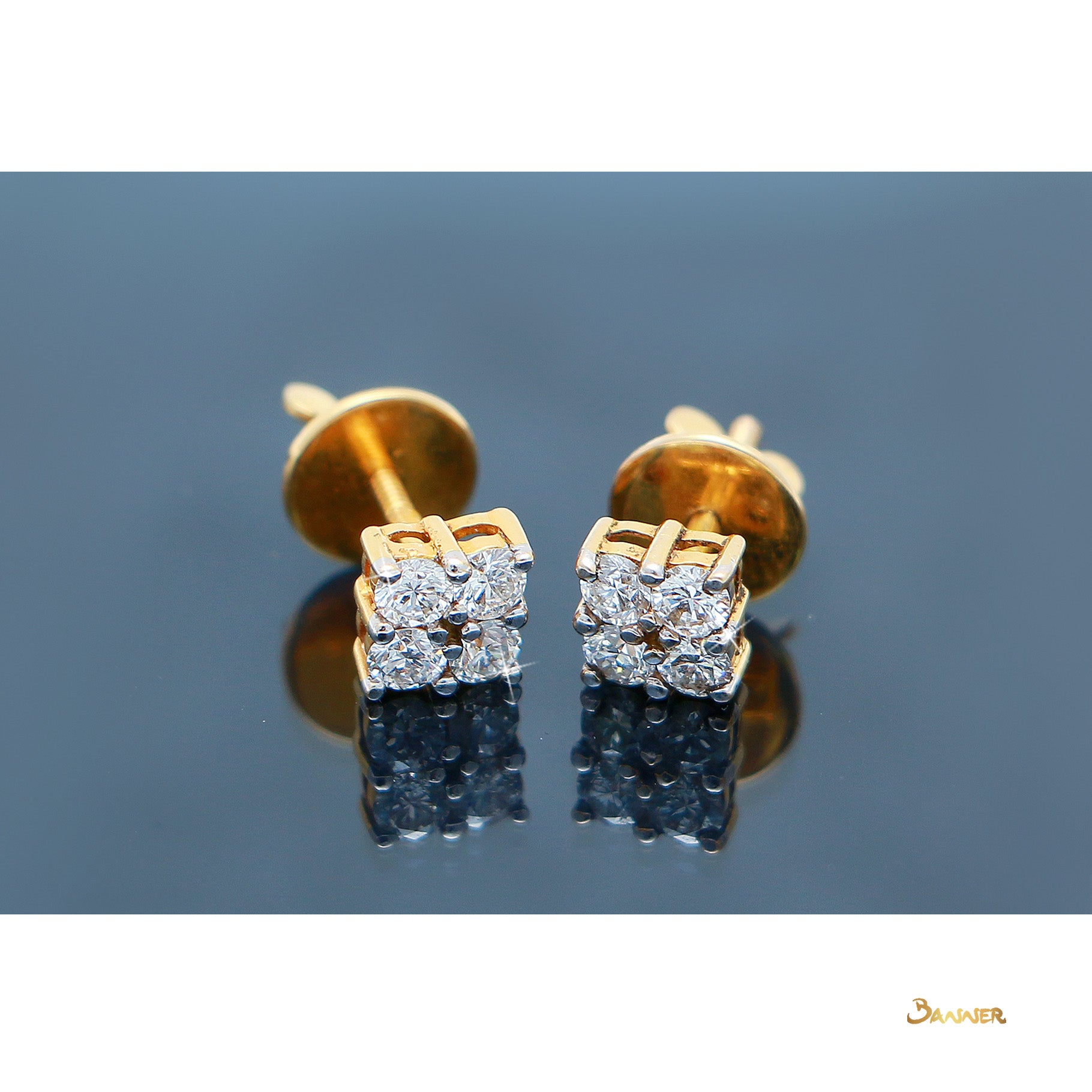 Diamond Stud Earrings (0.720 cts. t.w.)