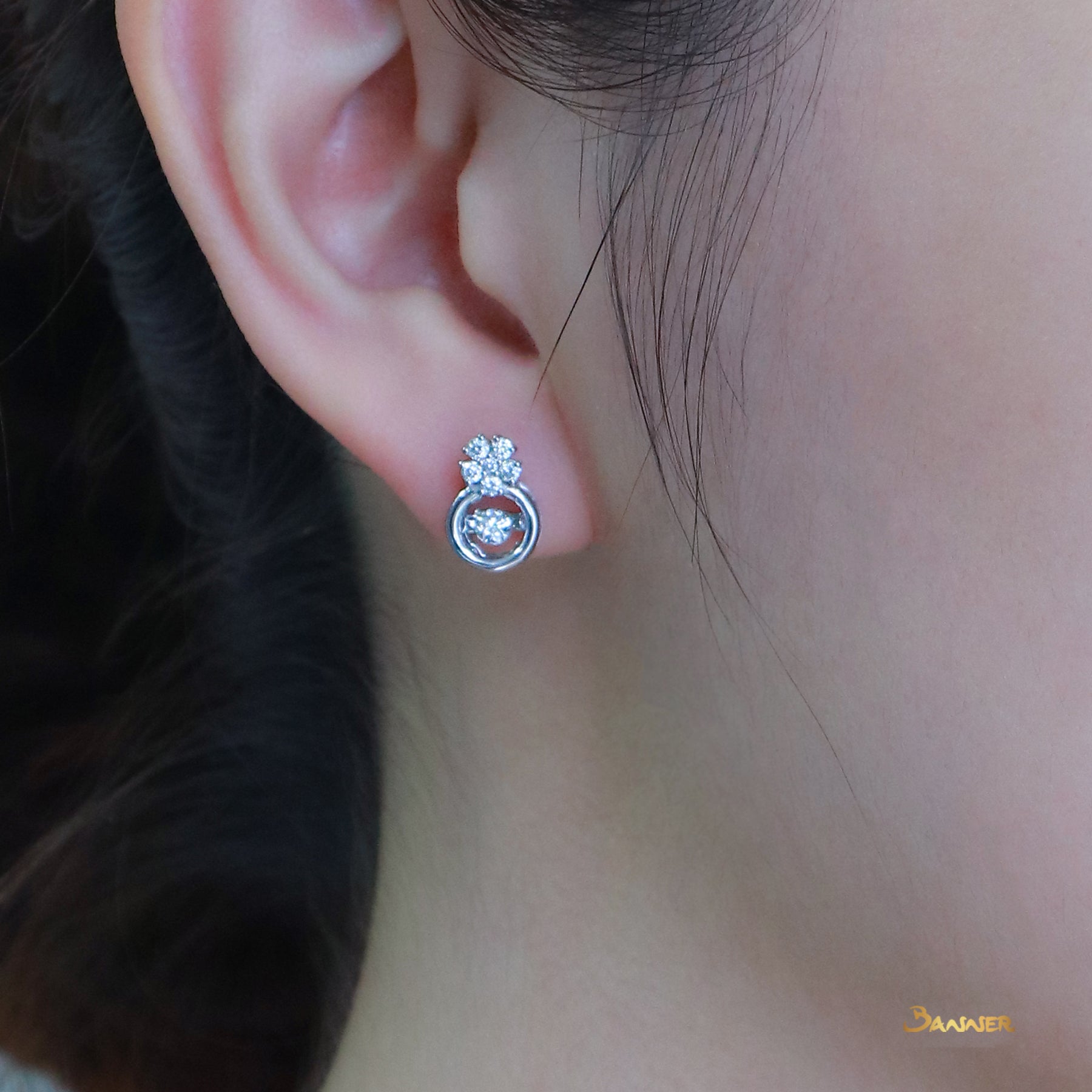 Diamond Dancing Earrings