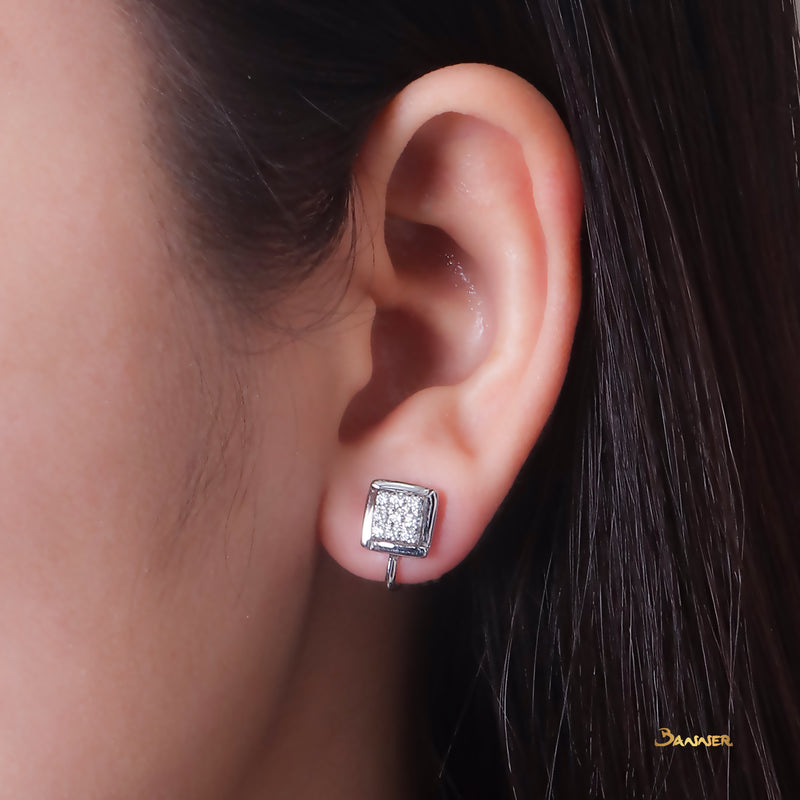 Diamond Lay-Daunt Earrings
