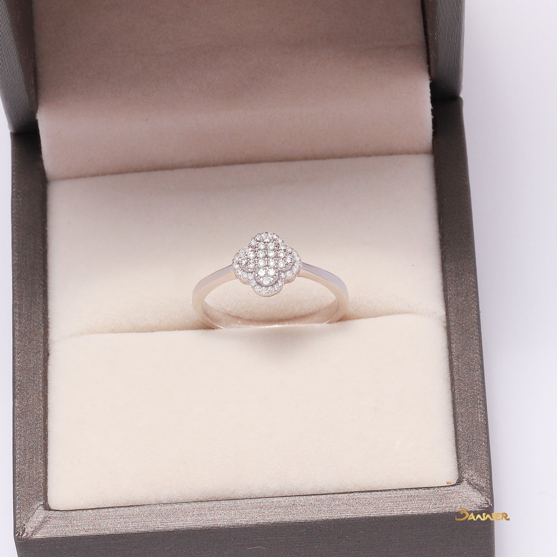 Diamond Clover Ring