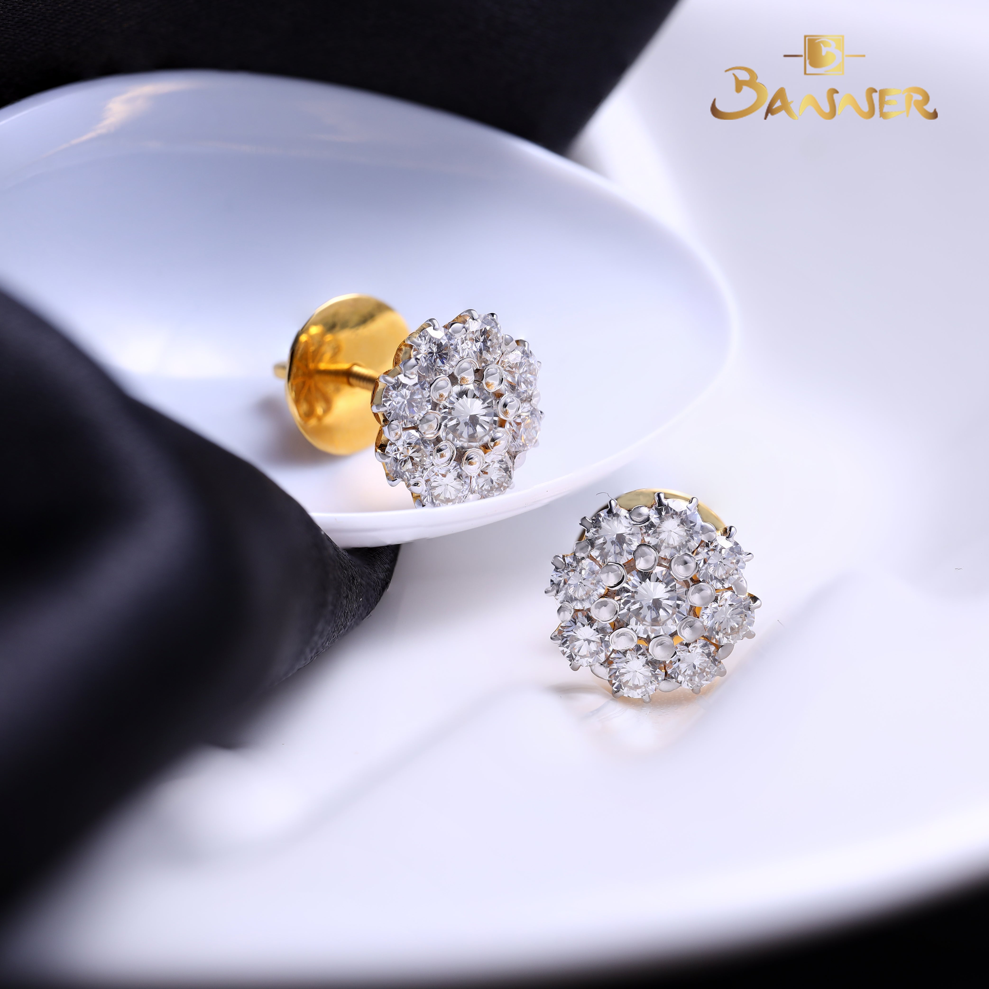 Diamond Chel Earrings