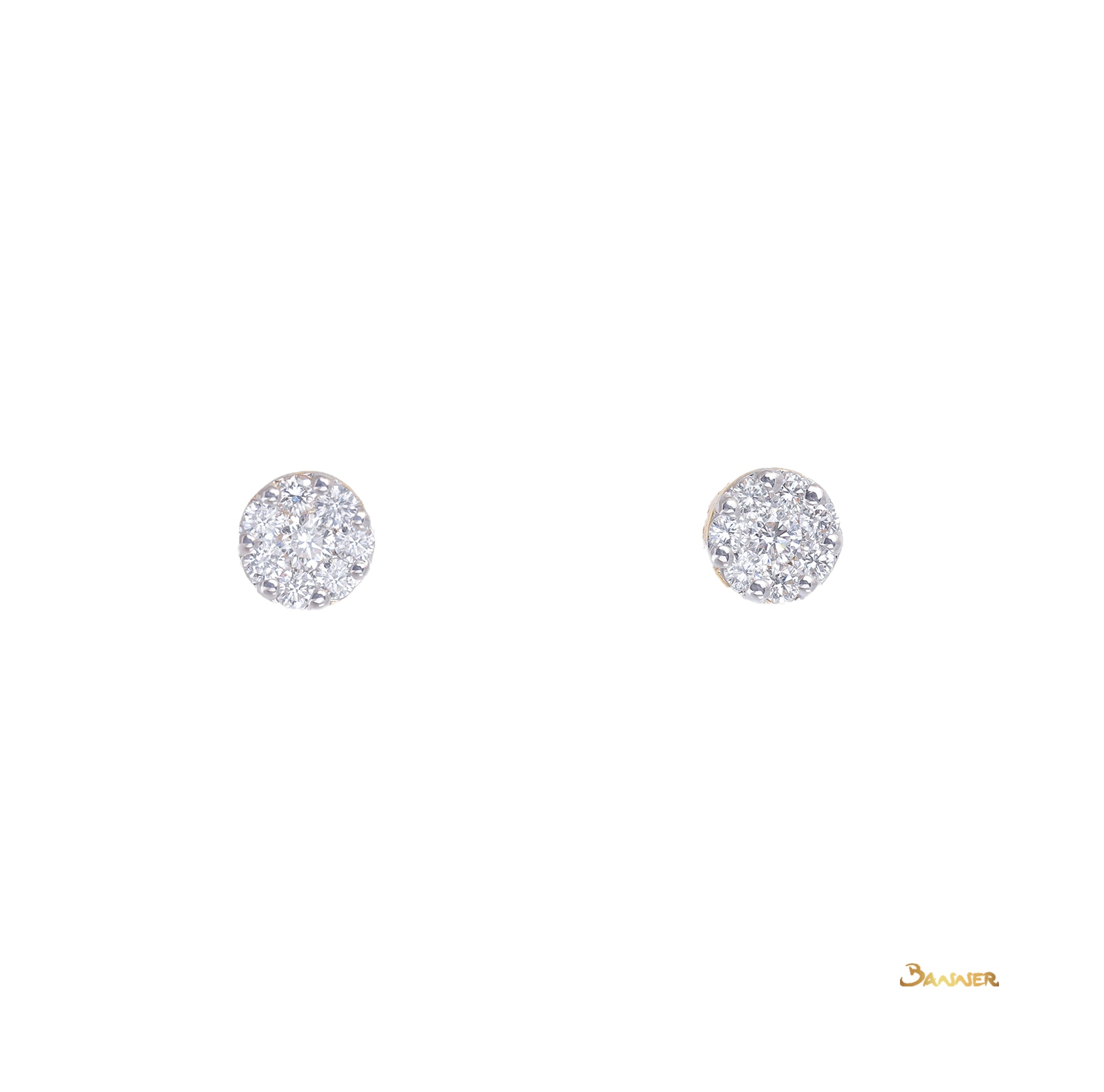 Diamond Invisible Earrings