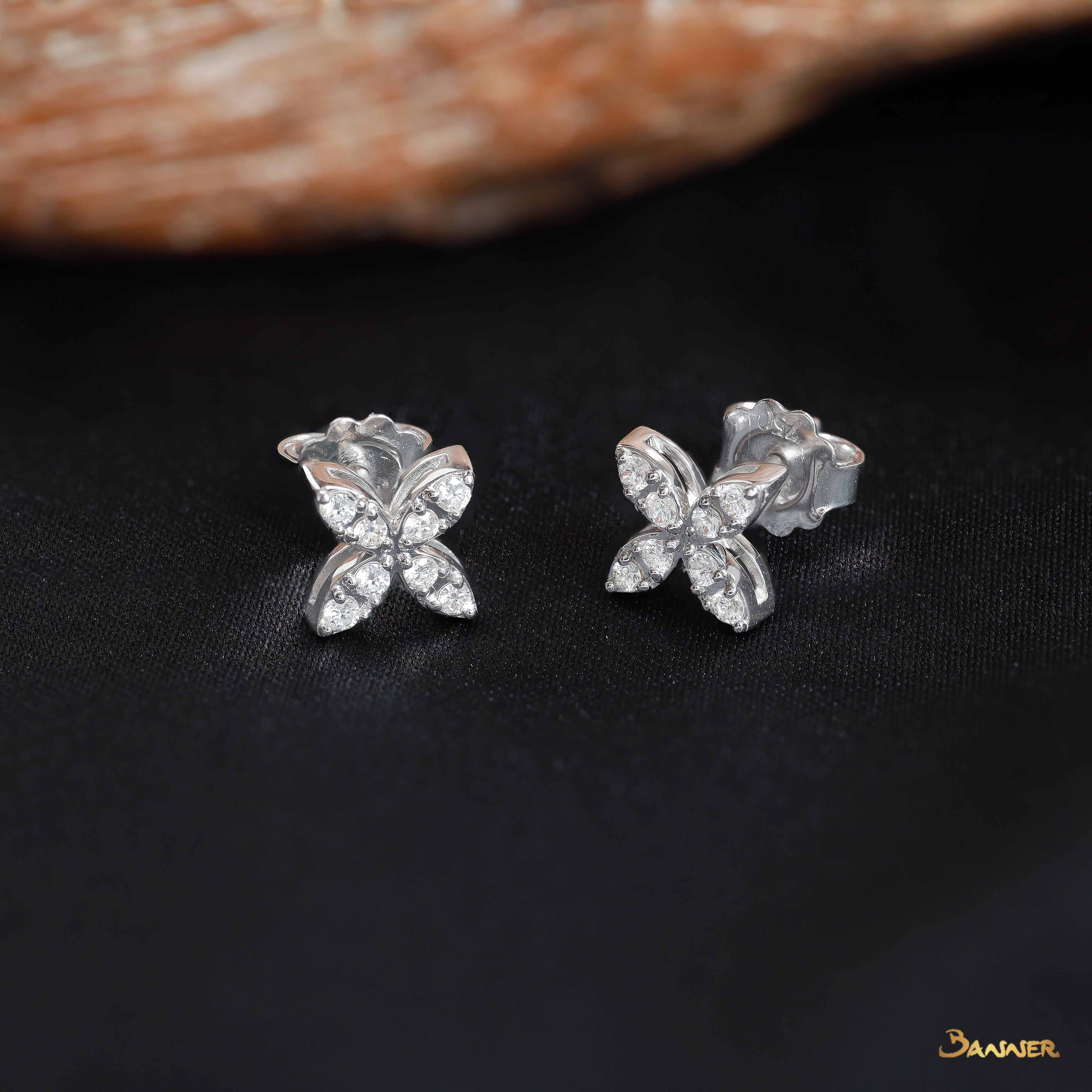 Diamond Monarch Earrings