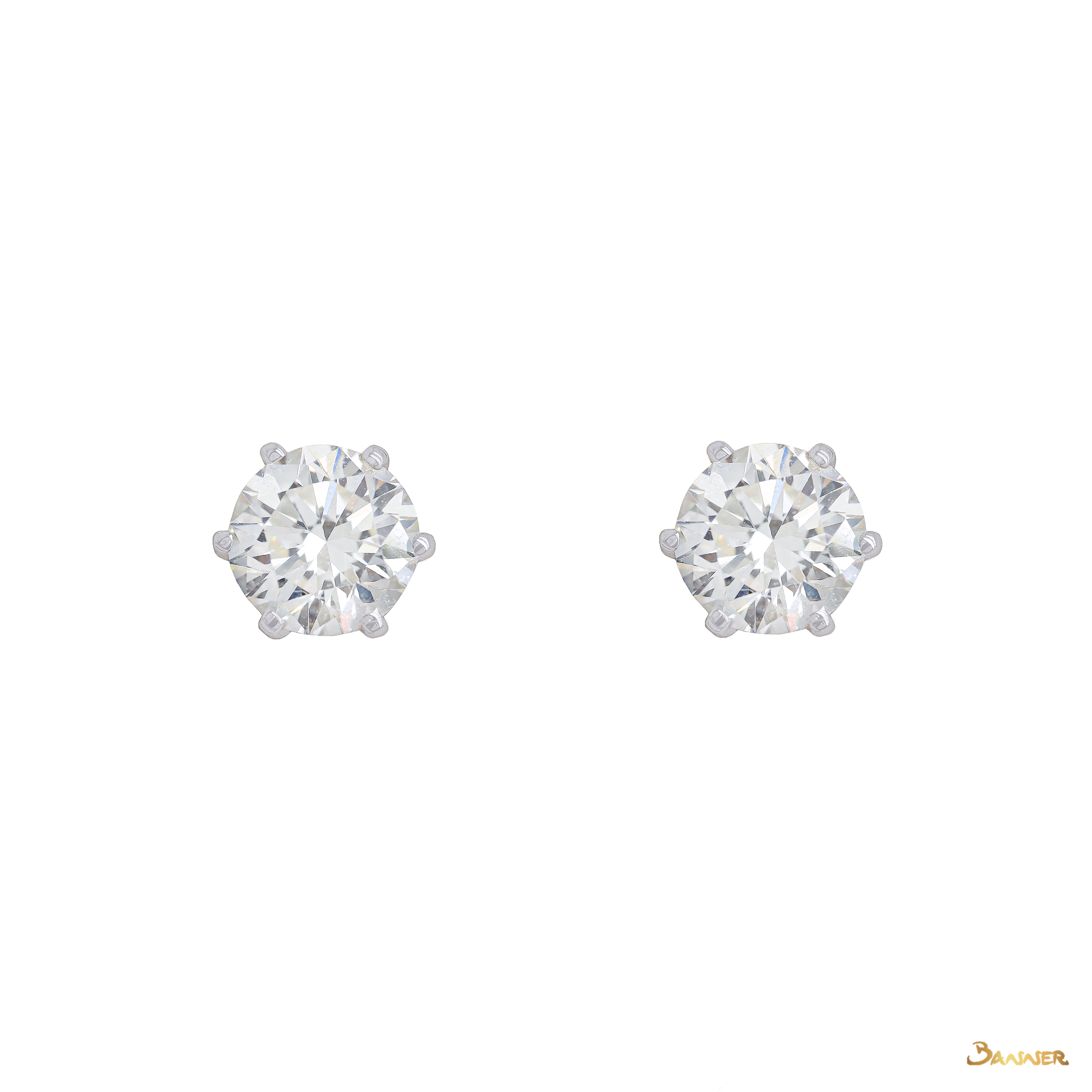 Diamond Stud Earrings (1.5 cts)