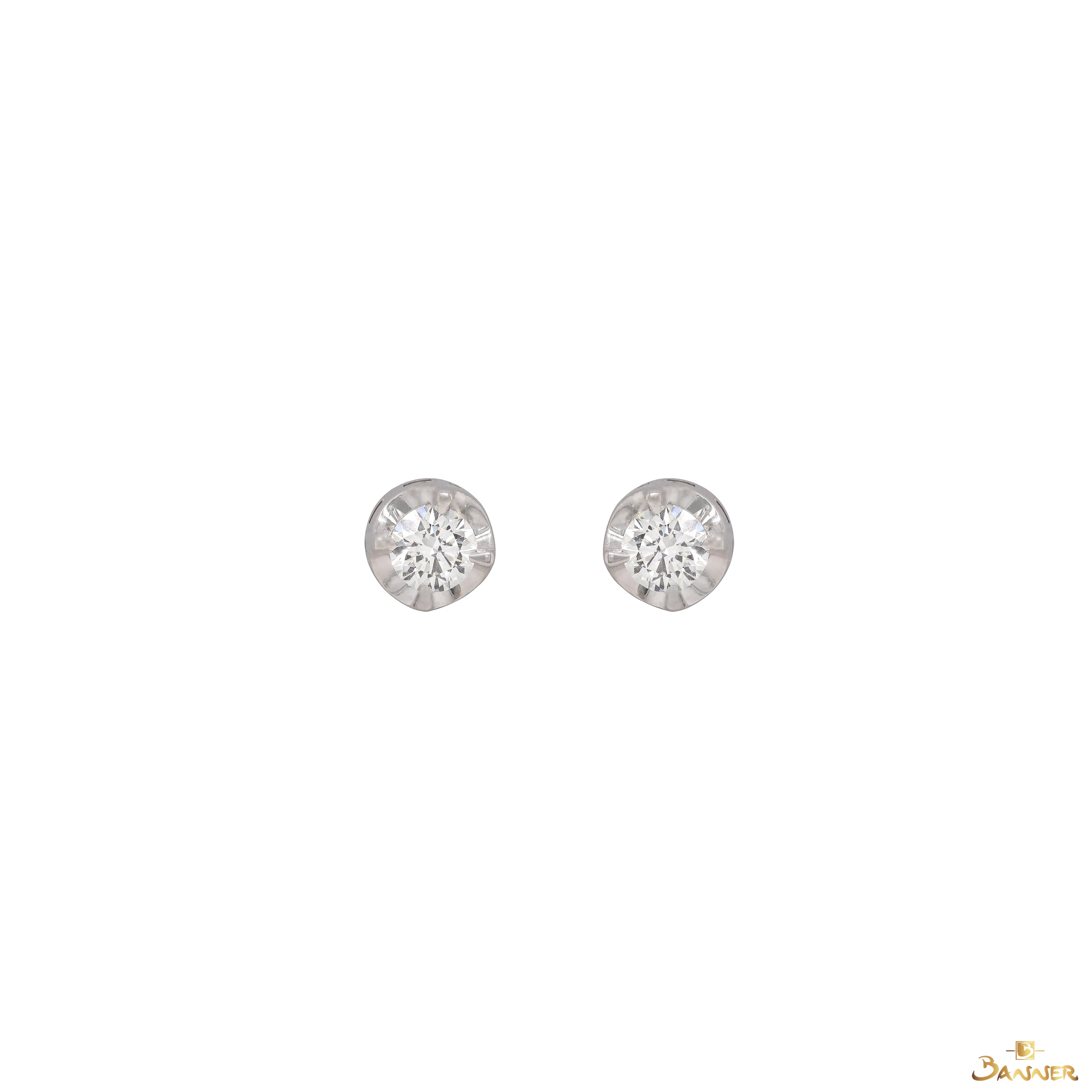 Diamond GIA Stud Earrings