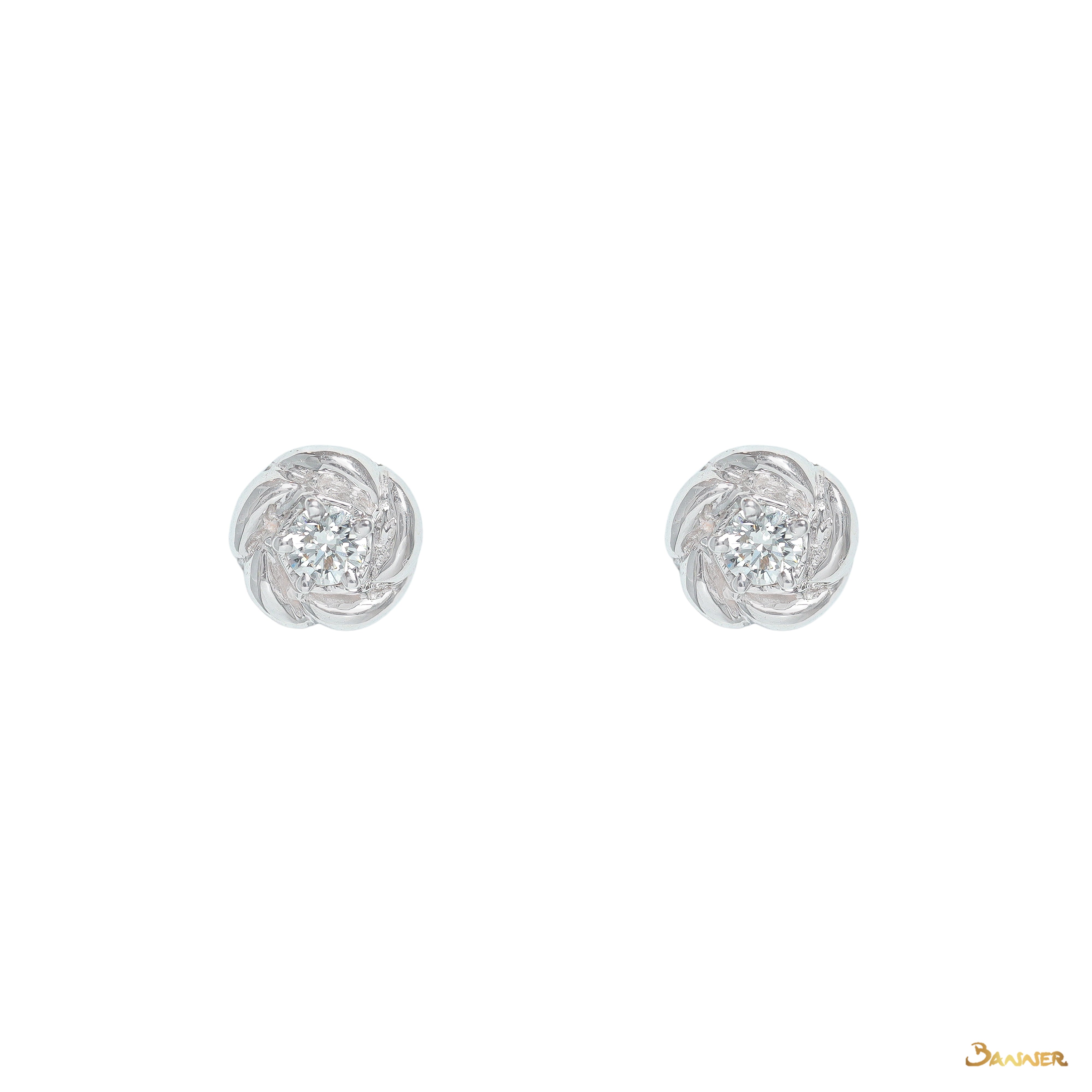 Diamond Rose Gold Stud Earrings (0.31 cts. t.w.)