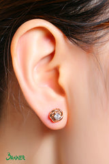 Diamond Rose Gold Stud Earrings (0.31 cts. t.w.)