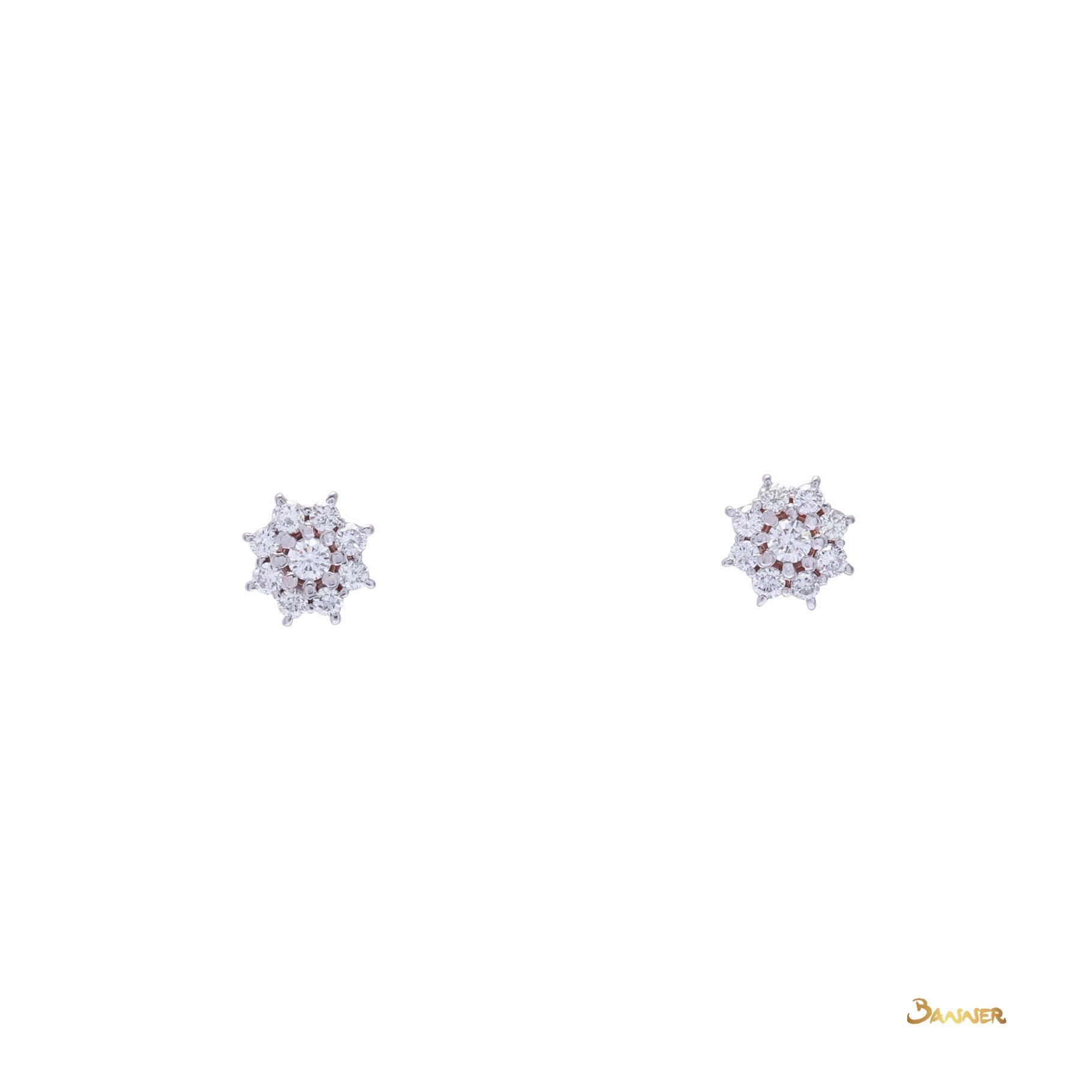 Diamond Snowflake Earrings (0.47 cts. t.w.)