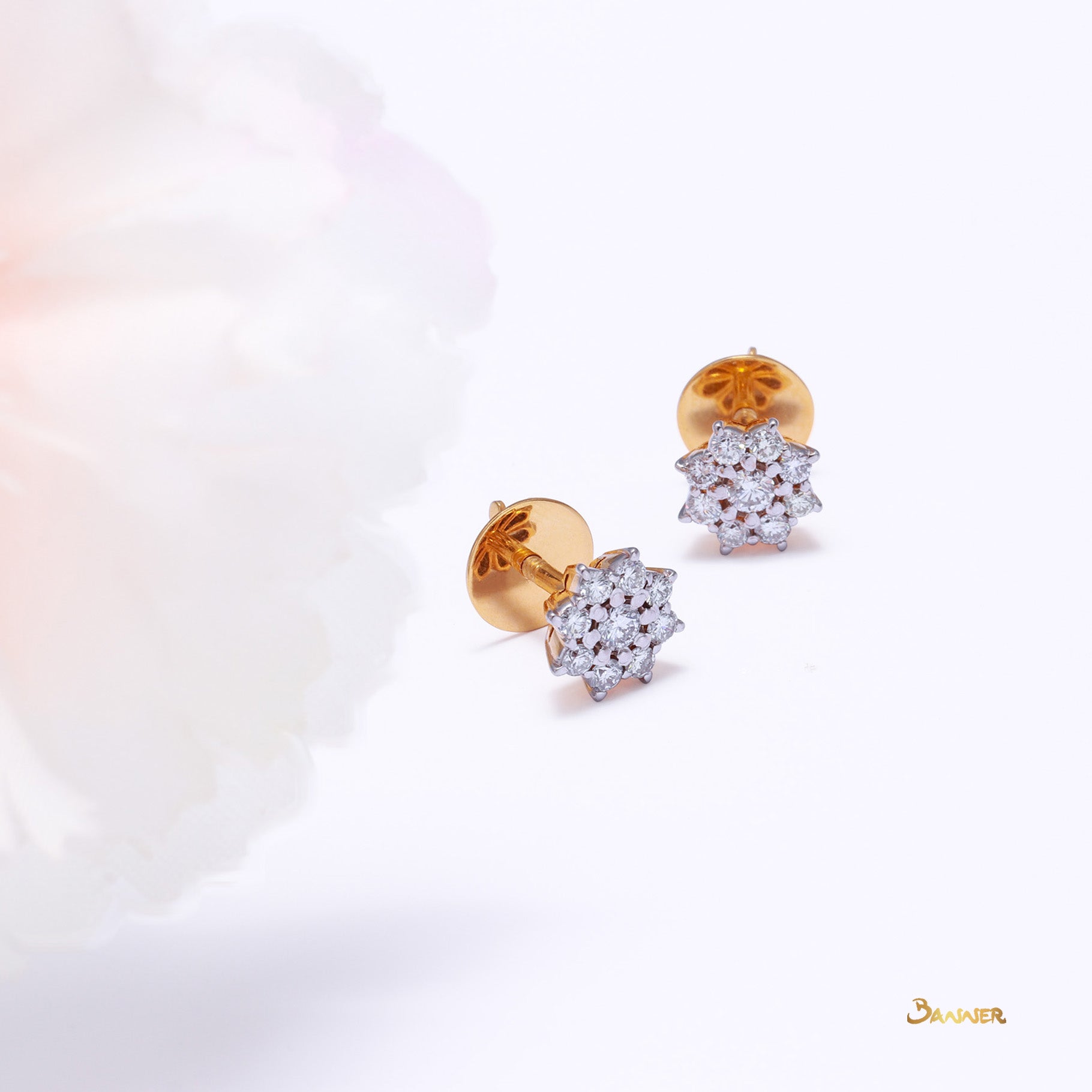 Diamond Snowflake Earrings (0.47 cts. t.w.)