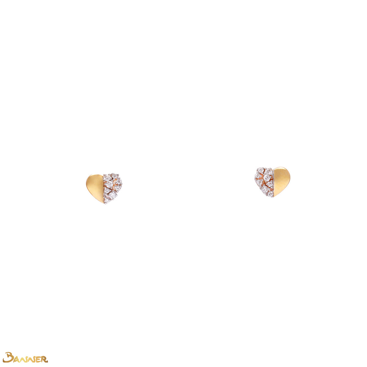 Diamond Love Earrings(B)