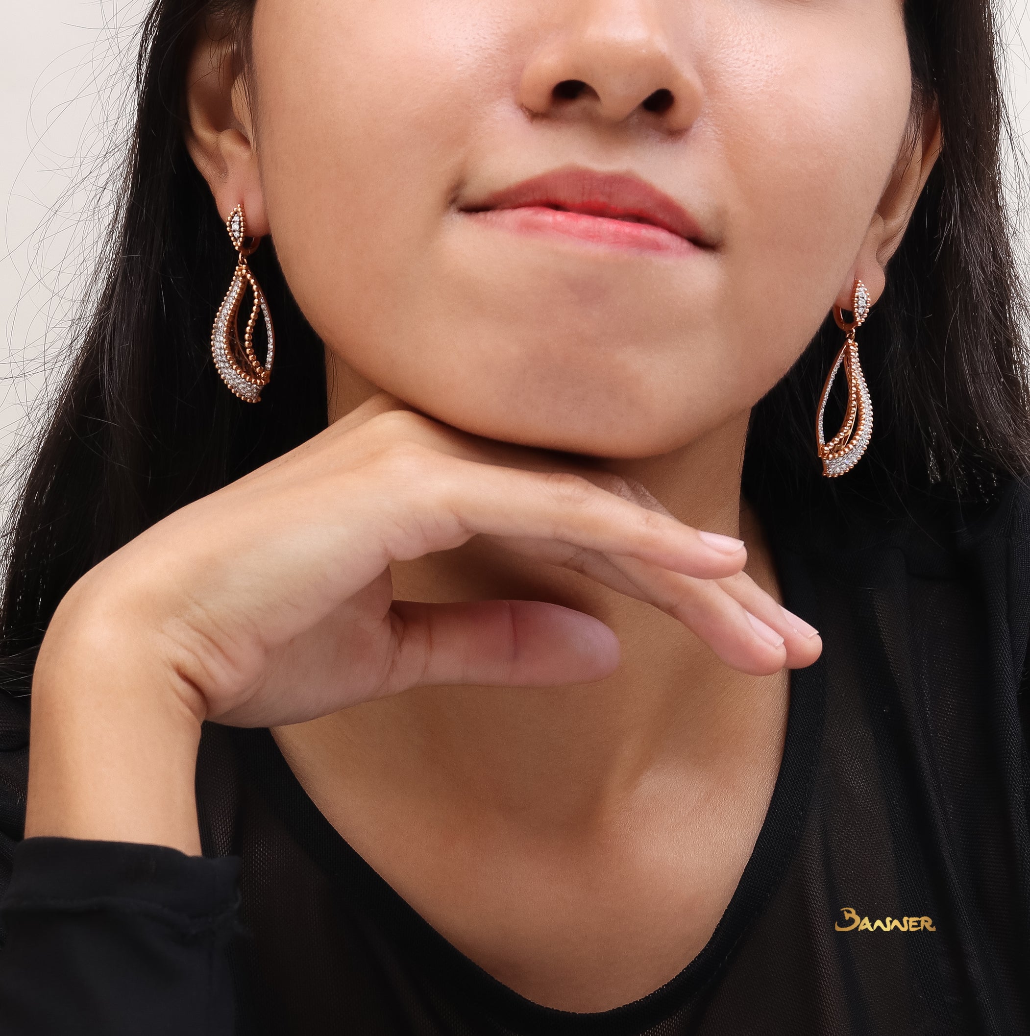 Diamond Kaung- Laung Earrings