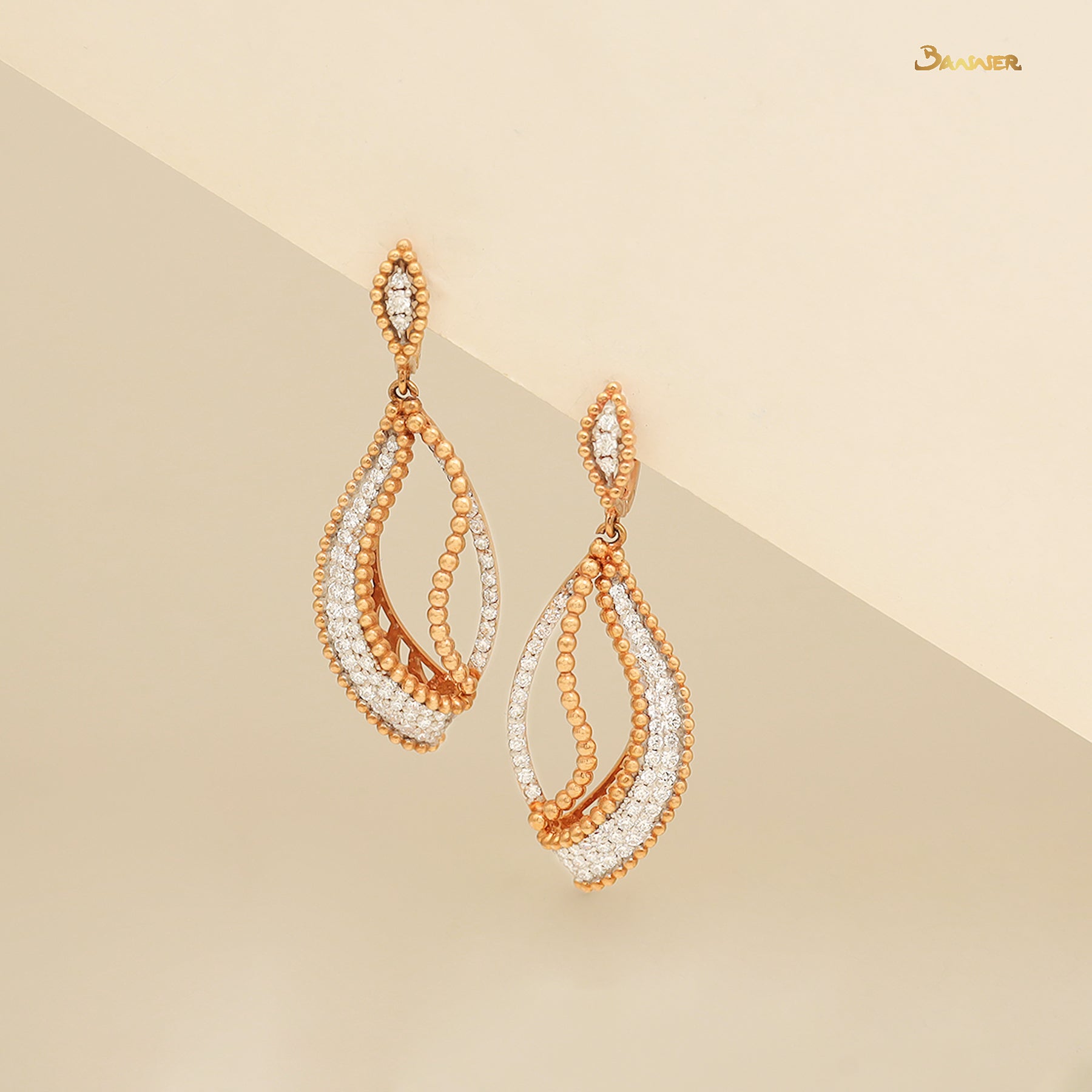 Diamond Kaung- Laung Earrings