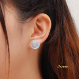 Diamond Crul Earrings (1.4 cts t.w)
