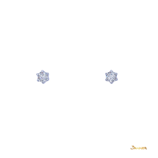 Diamond Solitaire Earrings (0.91 ct. t.w.)