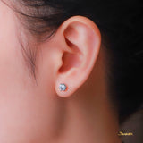 Diamond Solitaire Earrings (0.91 ct. t.w.)