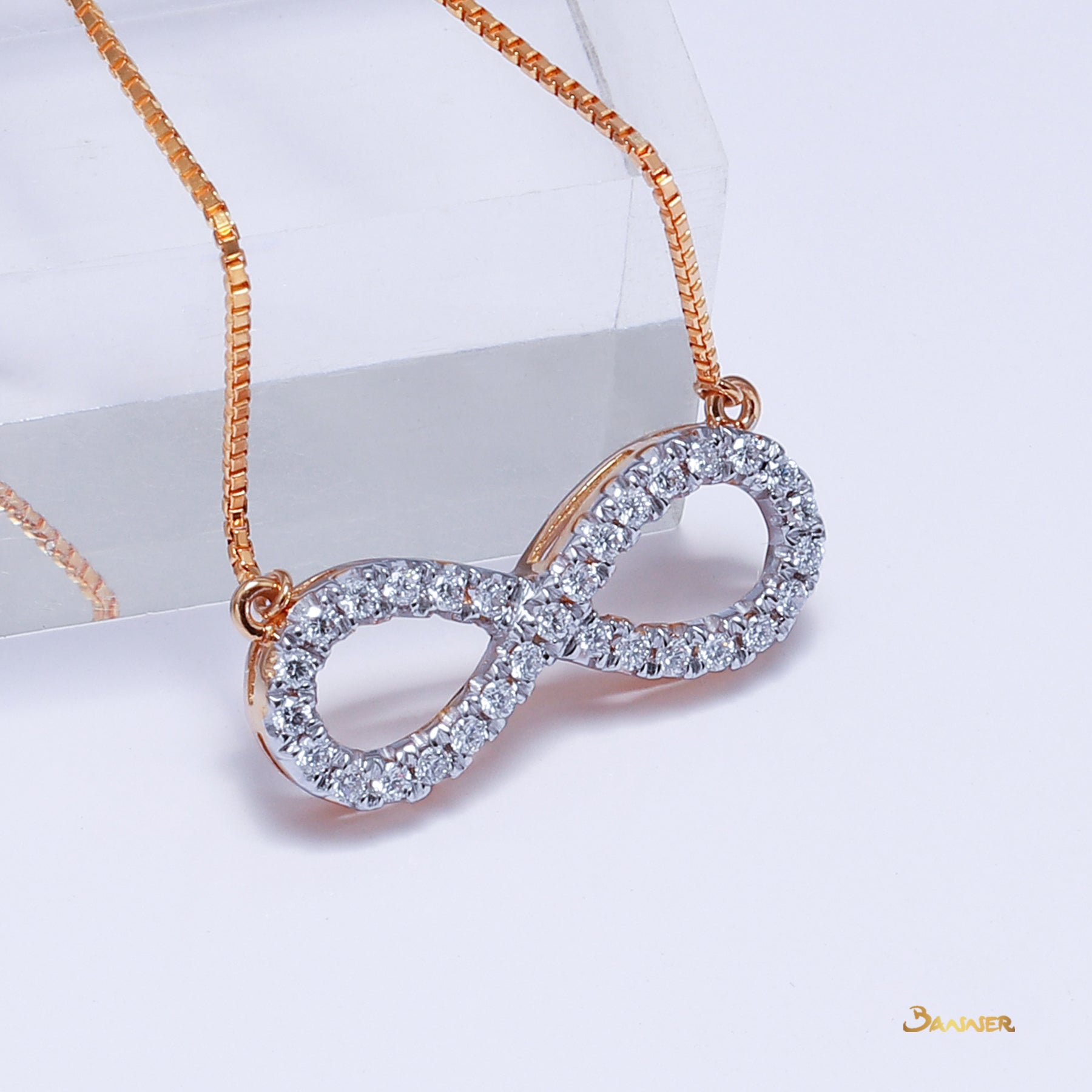 Infinity Diamond Necklace