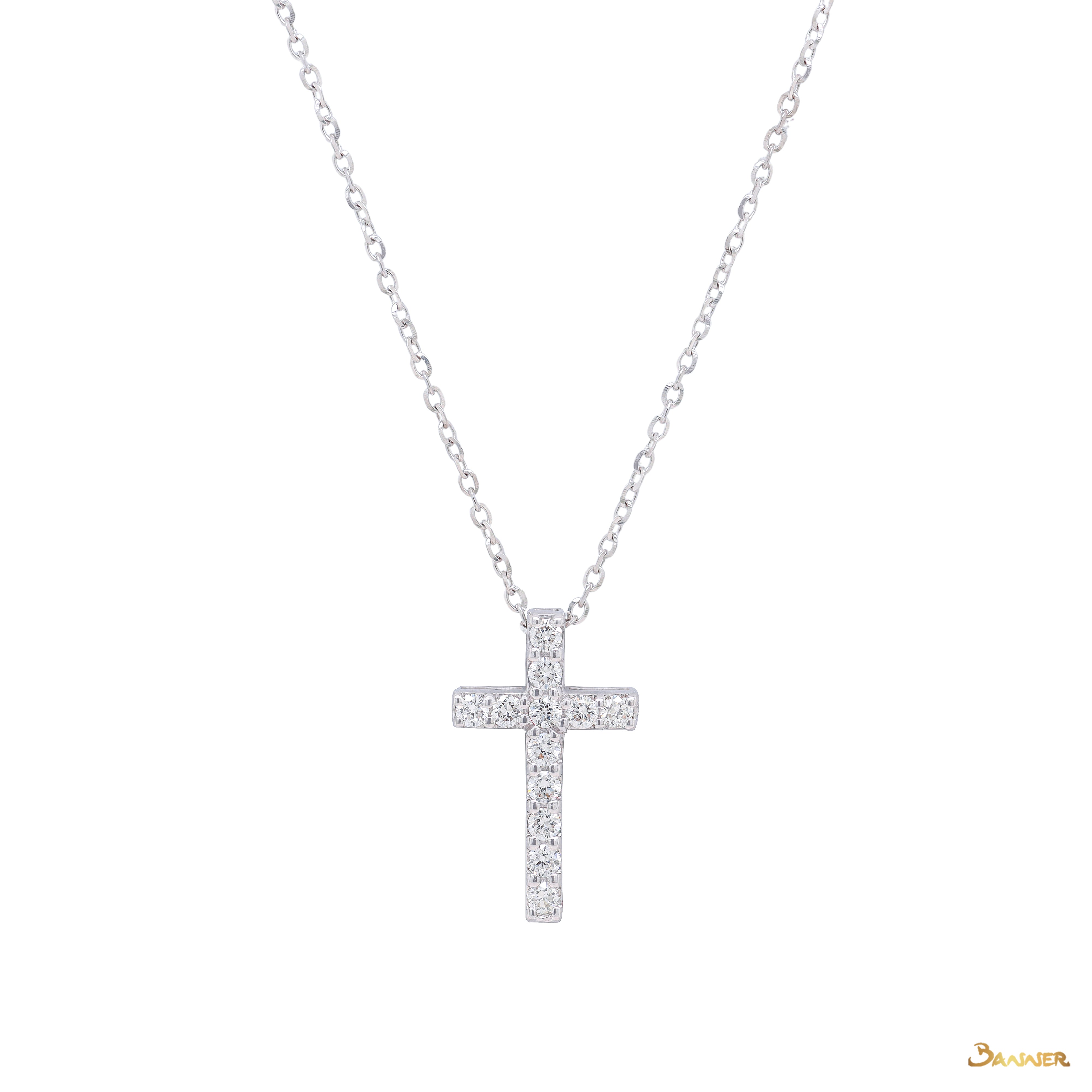 Diamond Cross Necklace(B)