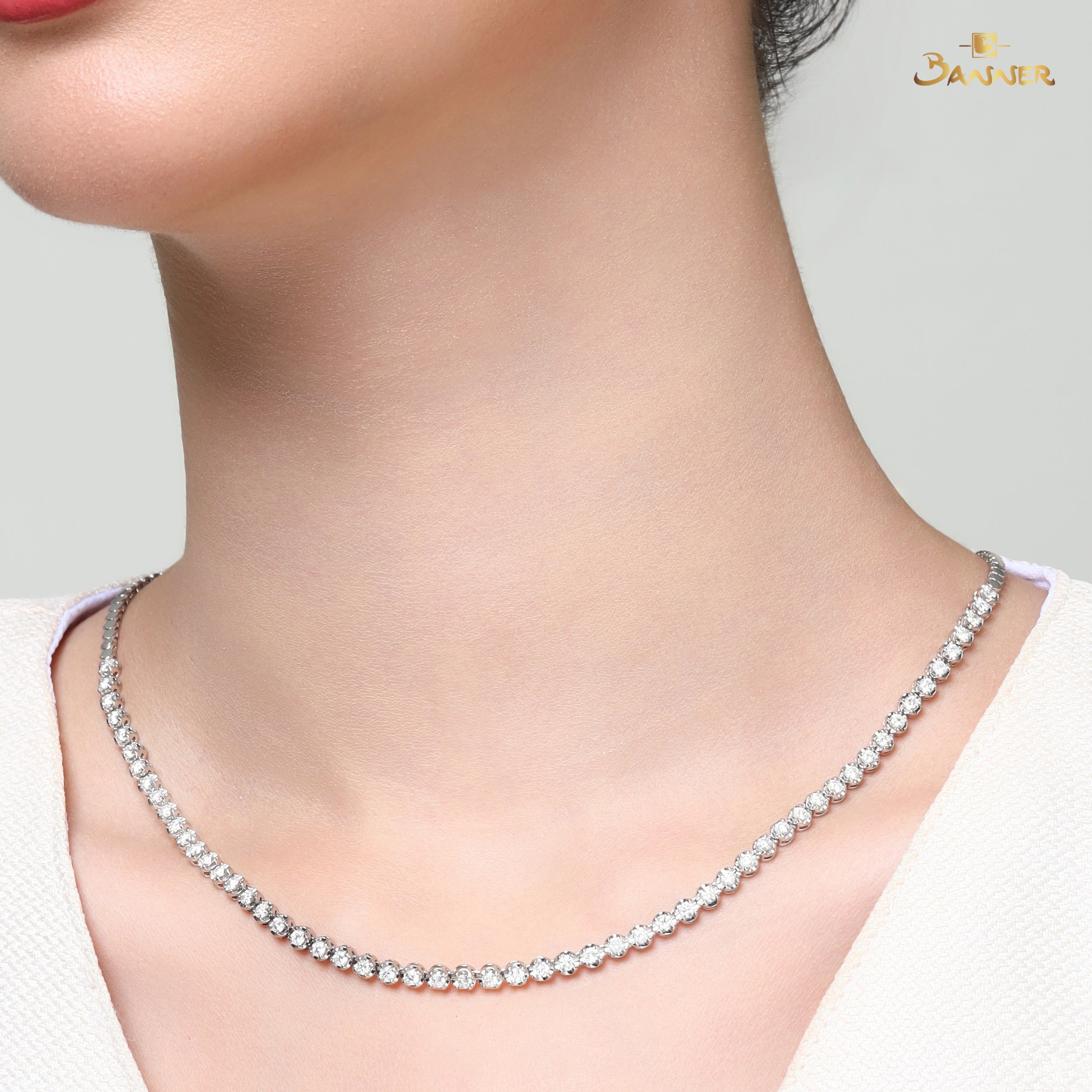 Diamond Tennis Necklace