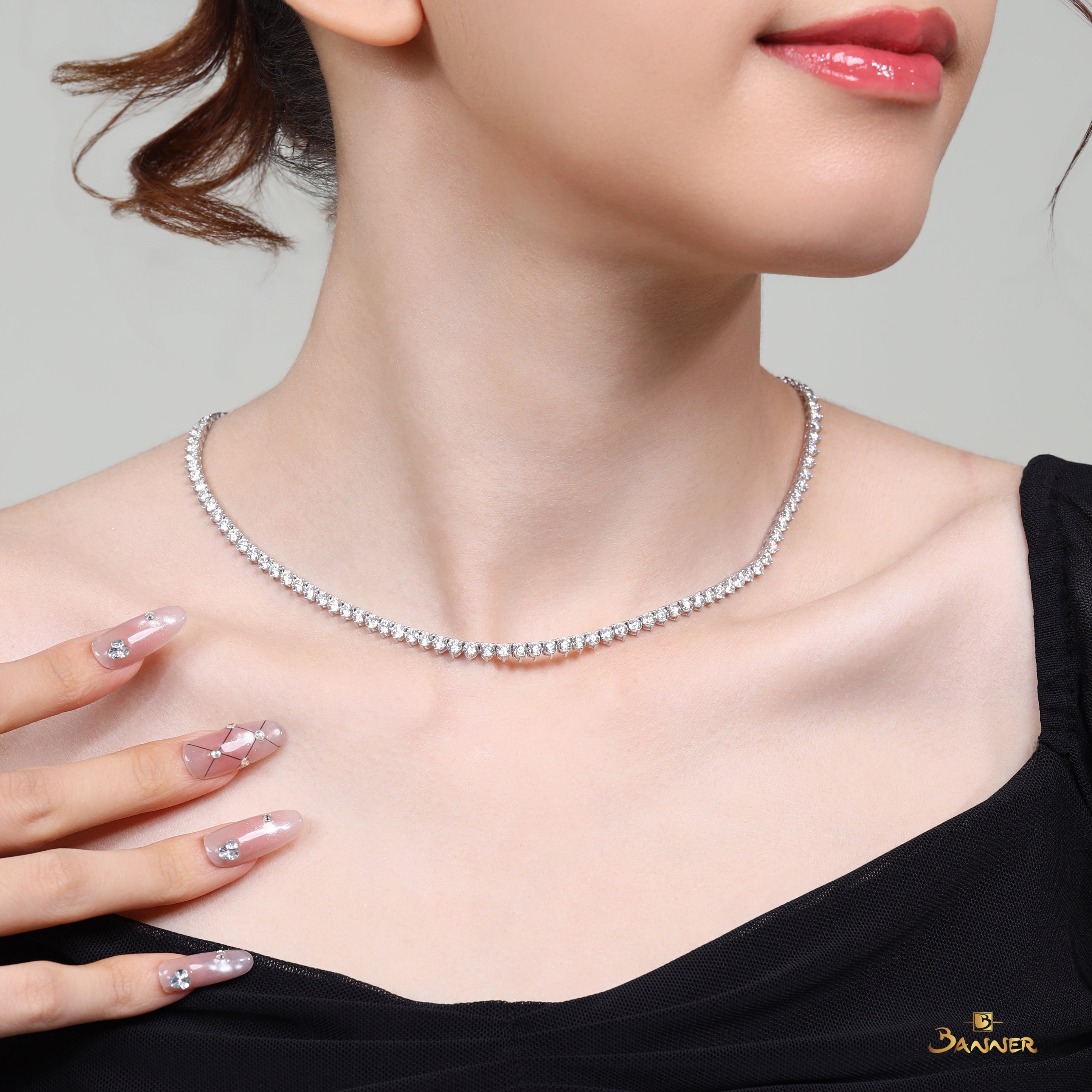 Diamond Tennis Necklace