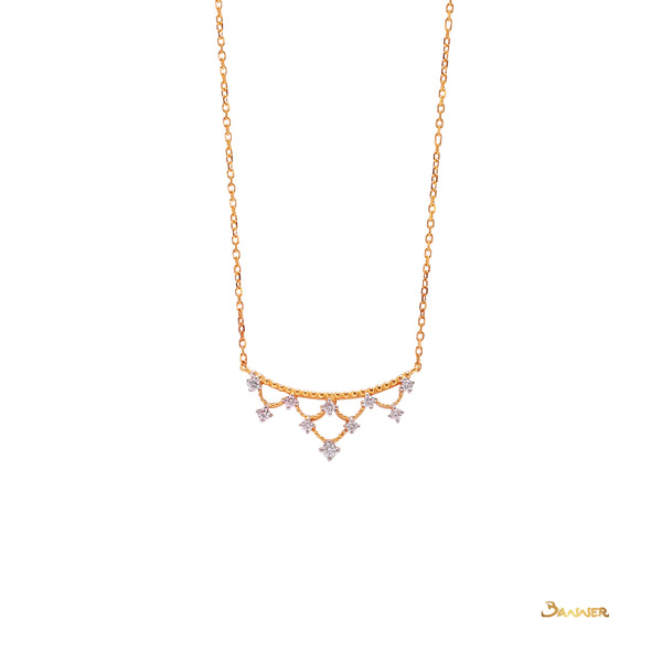 Diamond Crown Necklace (0.15 ct. t.w.)
