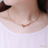 Diamond Minimal Necklace