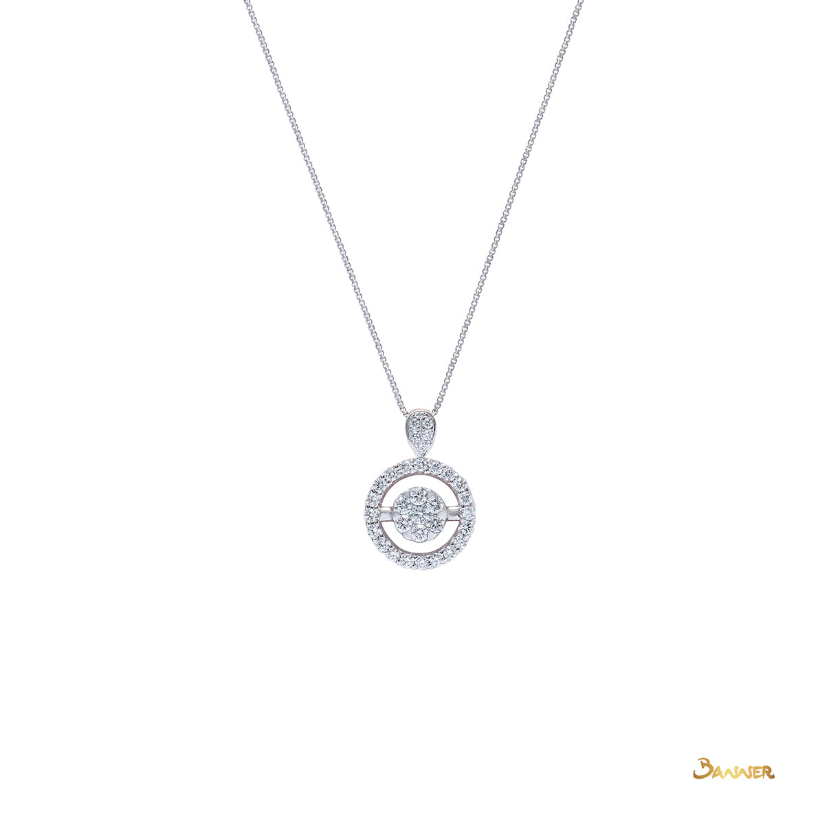 Diamond Circle Pendant