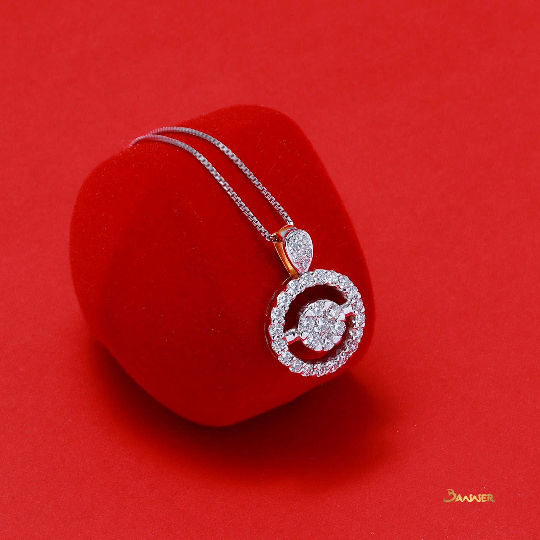 Diamond Circle Pendant