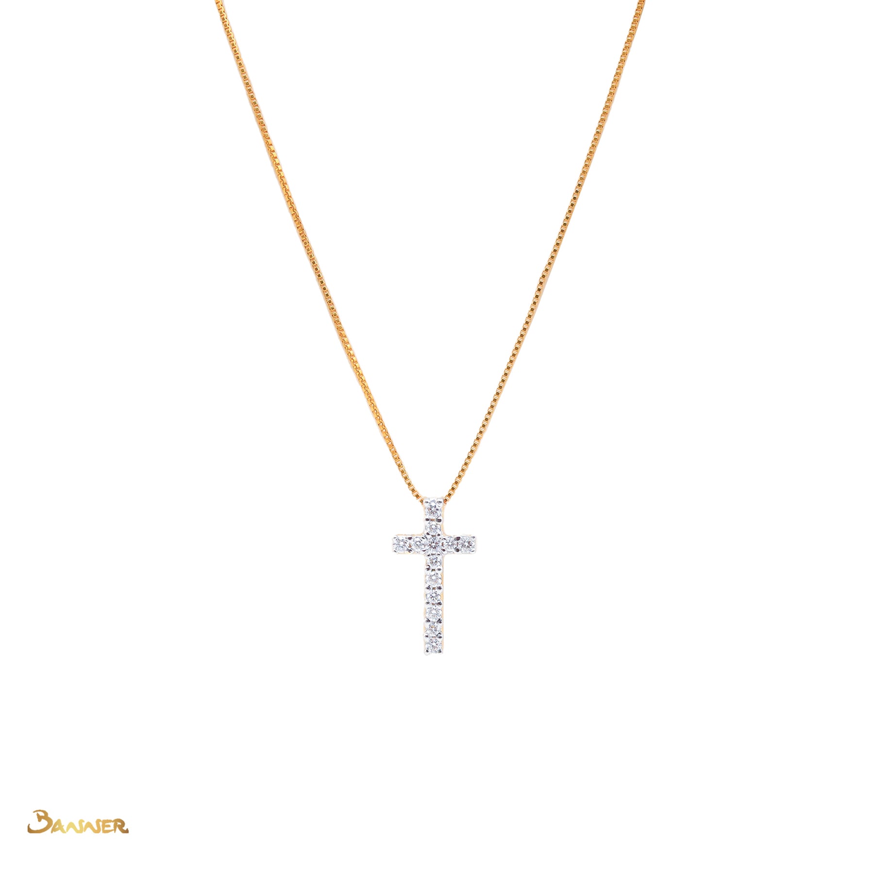 Diamond Cross Pendant