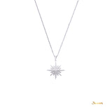 Snowflake Diamond Pendant (B)