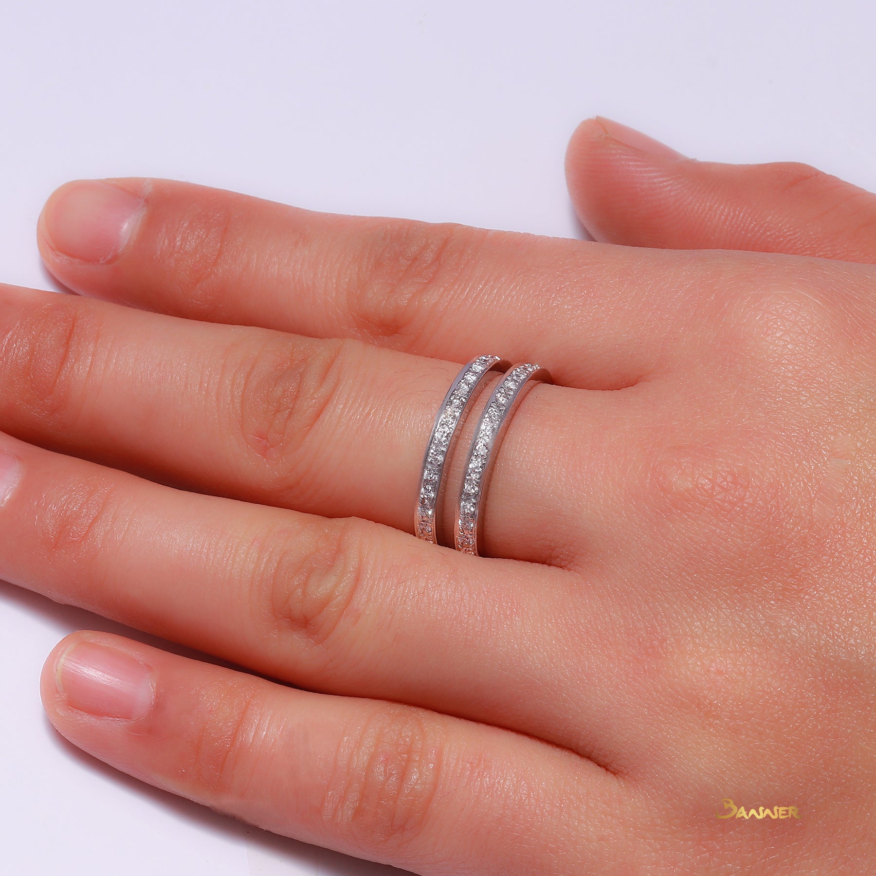 Diamond 3 Way Ring