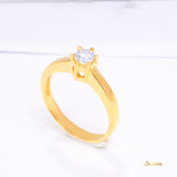 Diamond Female Engagement Ring ( 0.23 ct t.w )