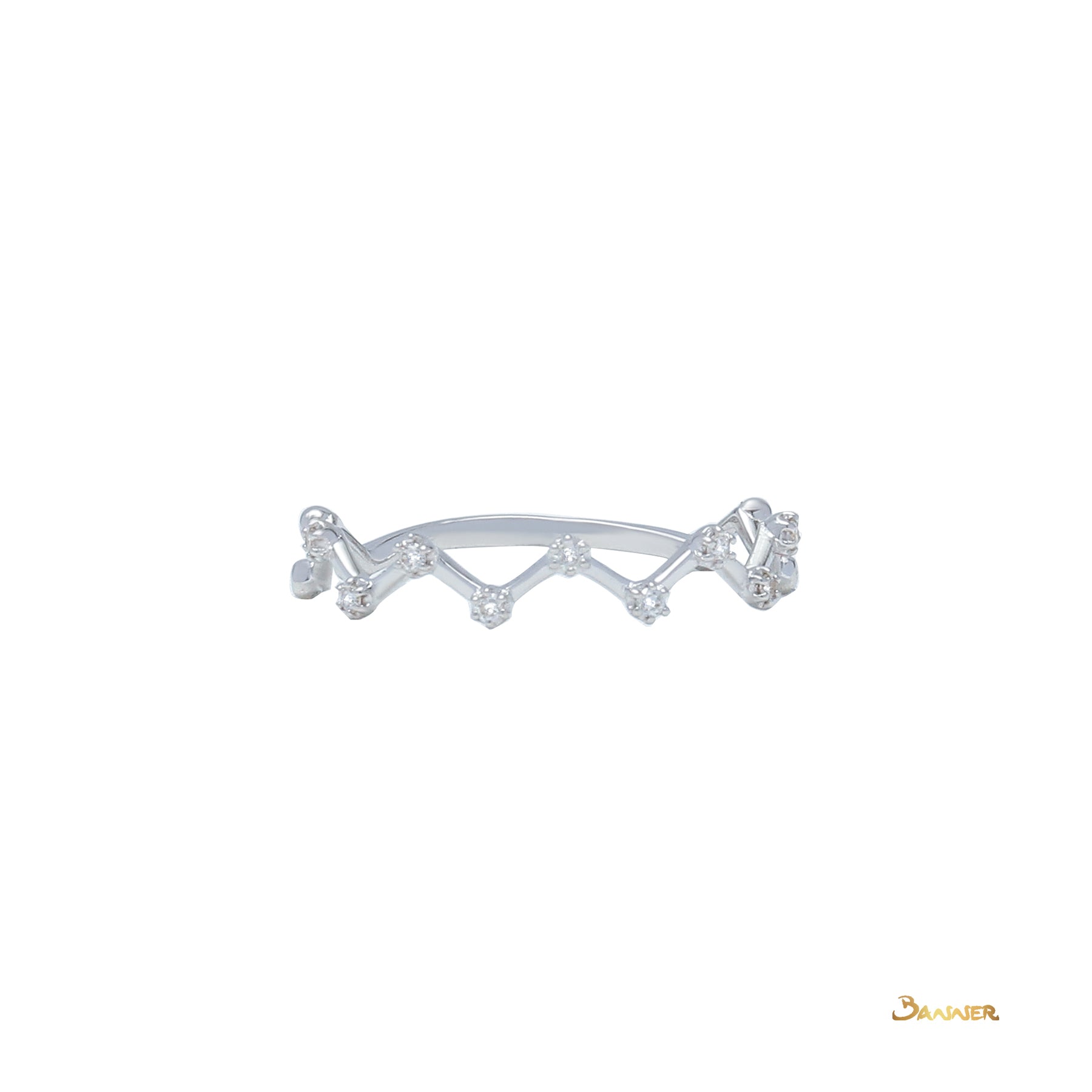 Diamond Zig-zag Ring(B)