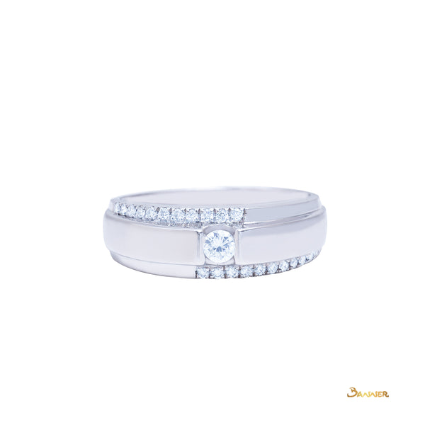 Diamond Engagement Ring ( Size 13 )
