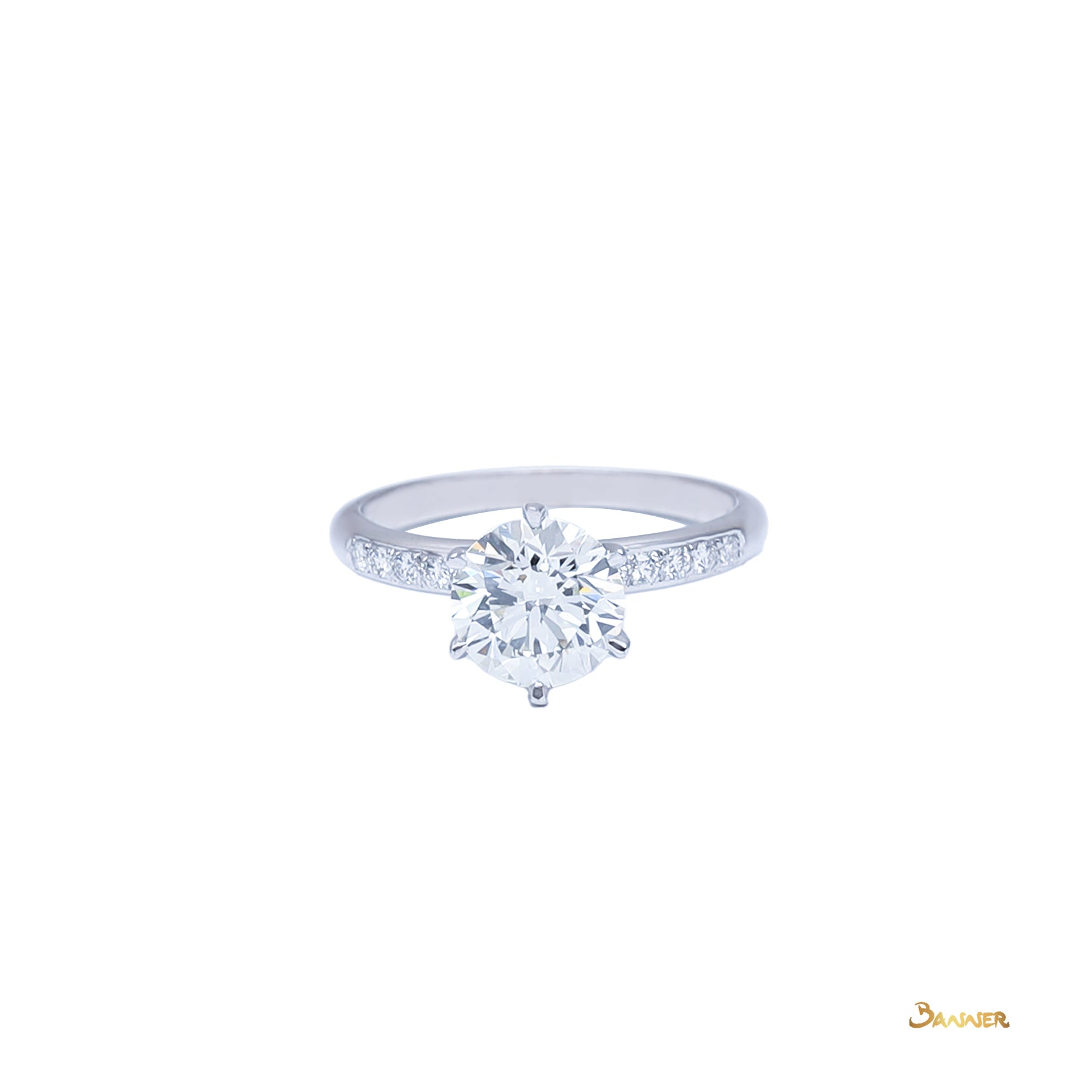 Diamond Classic Female Ring