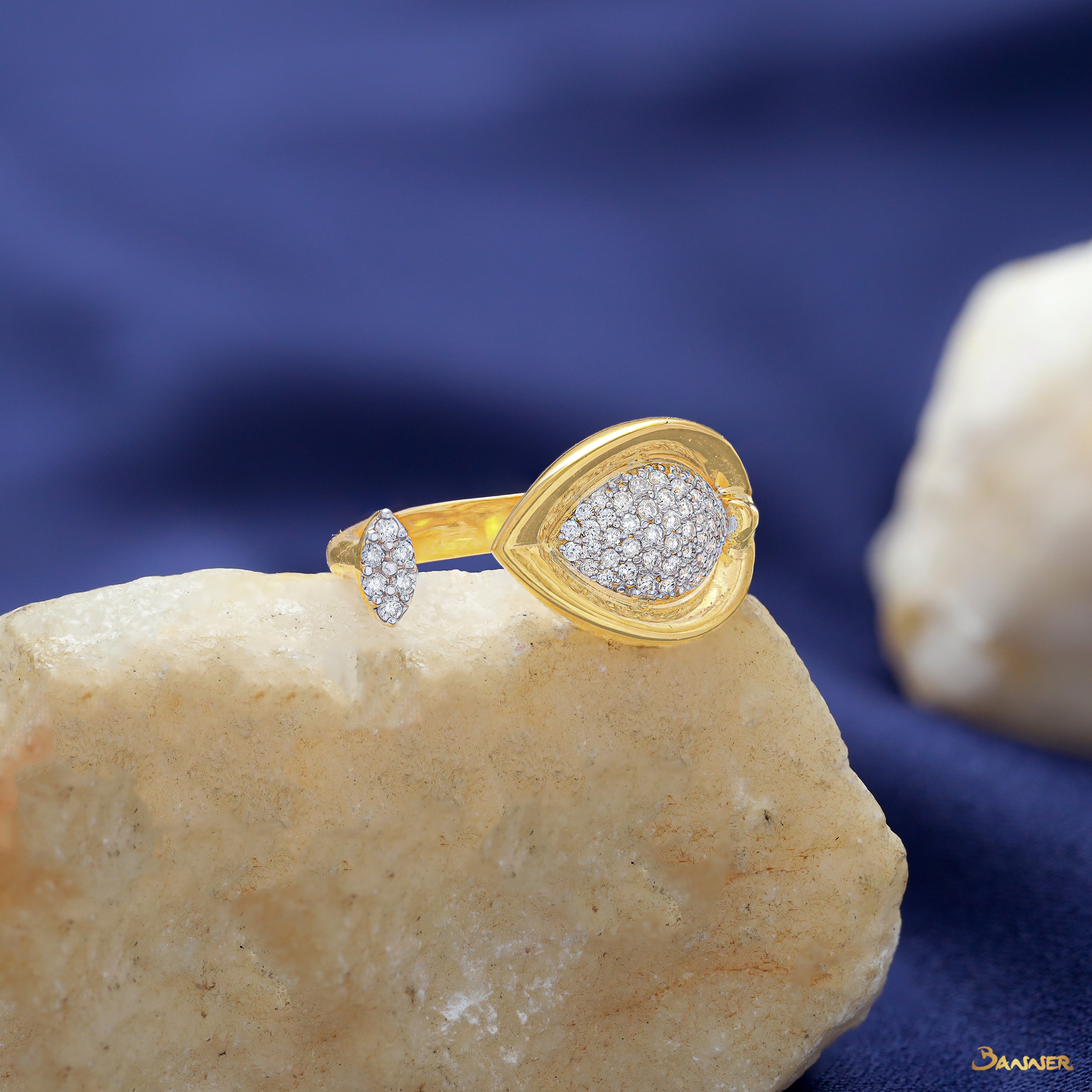 Diamond Toi - Et - Moi Ring(B)